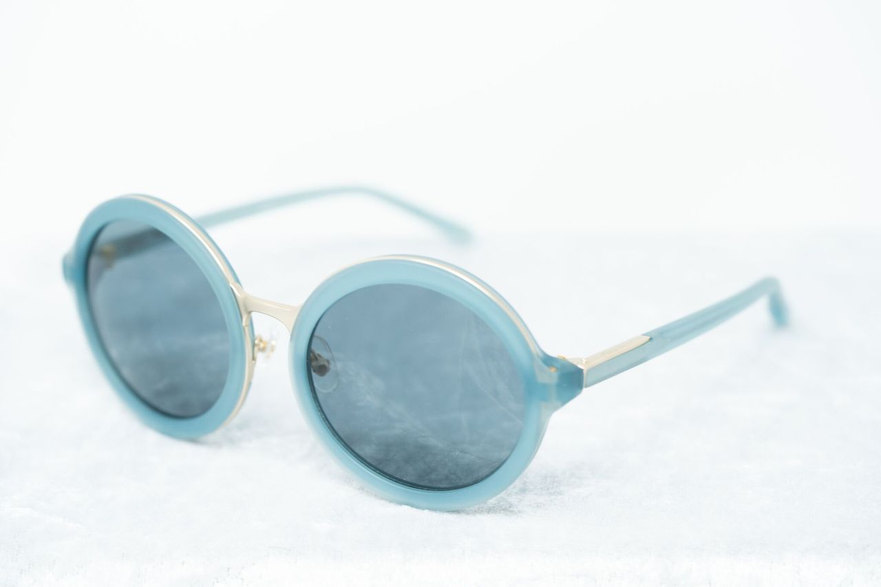 Phillip Lim Sunglasses Round Blue and Navy Blue-GR8 Sunglasses