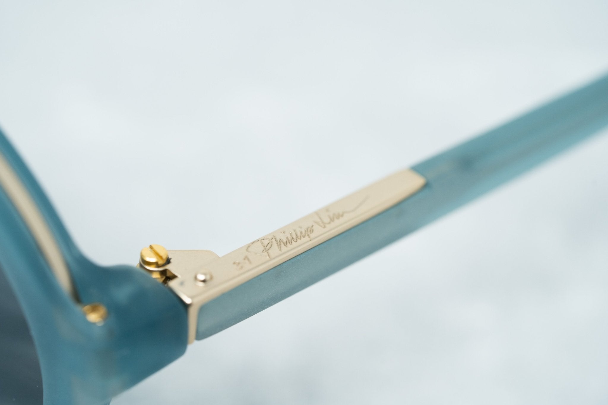 Phillip Lim Sunglasses Round Blue and Navy Blue-GR8 Sunglasses