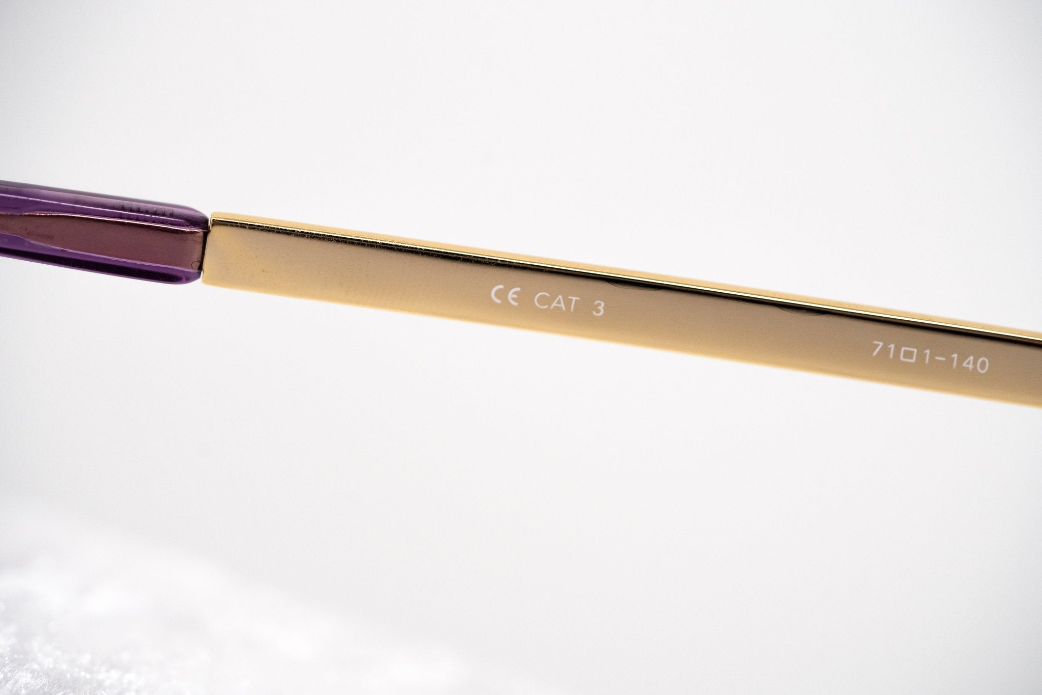 Phillip Lim Sunglasses Shield Gold and Purple PL171C11SUN-GR8 Sunglasses