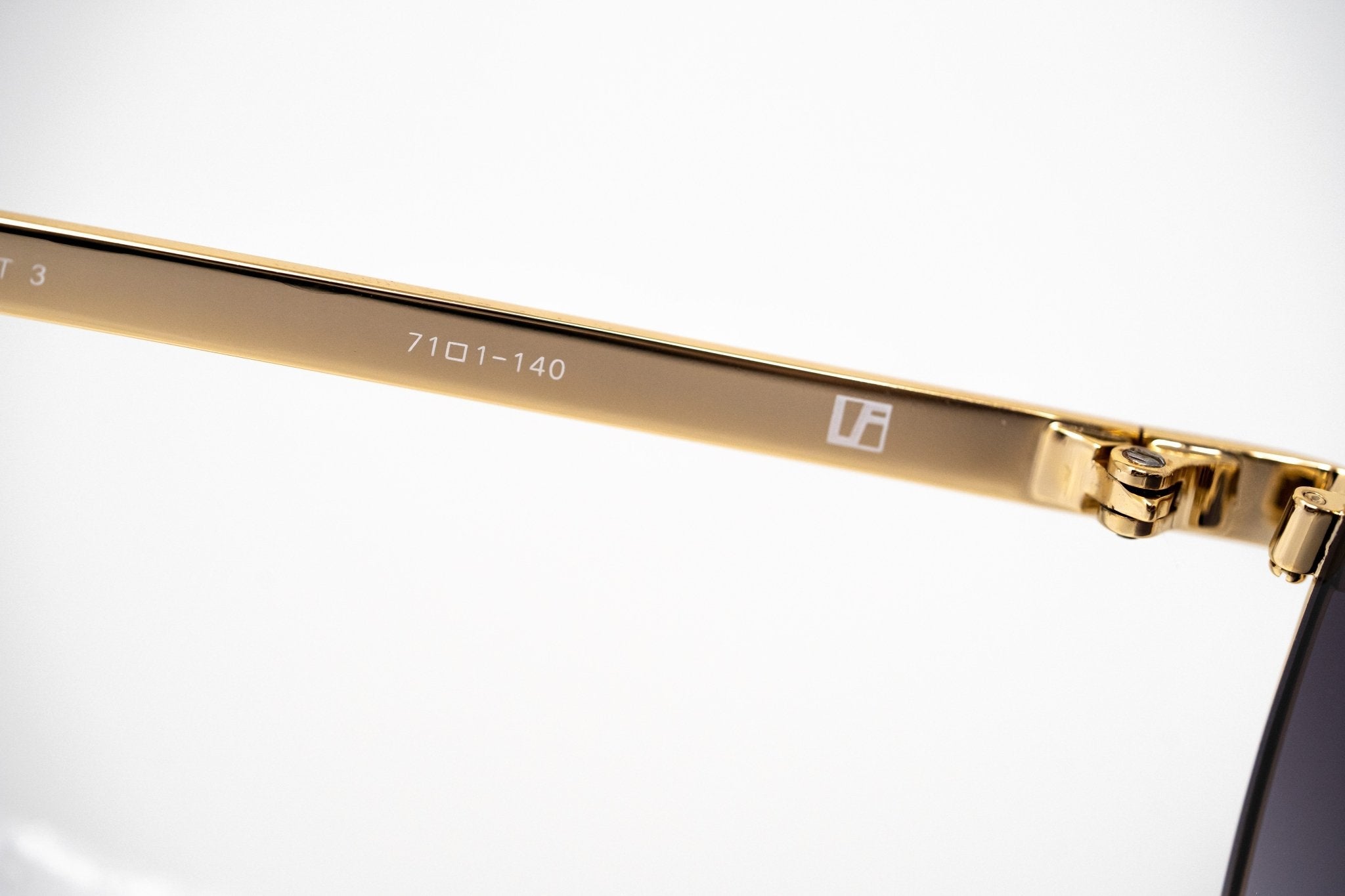 Phillip Lim Sunglasses Shield Gold and Purple PL171C11SUN-GR8 Sunglasses