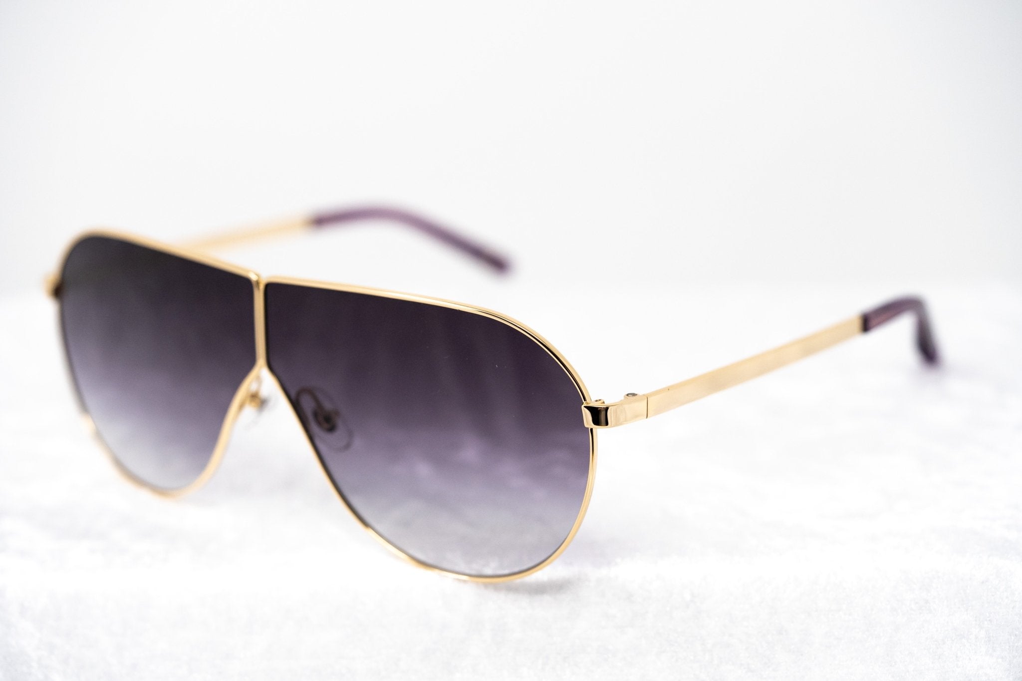 Phillip Lim Sunglasses Shield Gold and Purple PL171C11SUN-GR8 Sunglasses