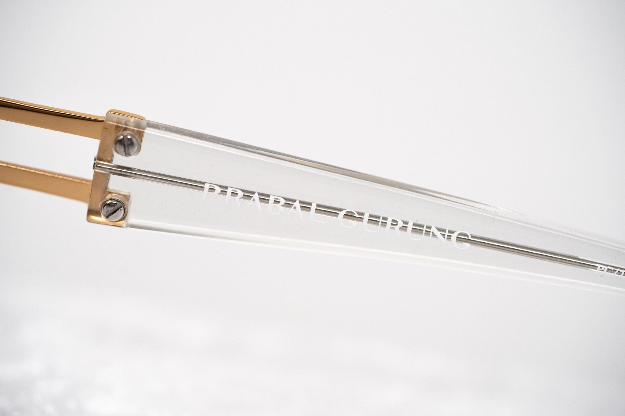 Prabal Gurung Sunglasses Olive Clear and Grey-GR8 Sunglasses