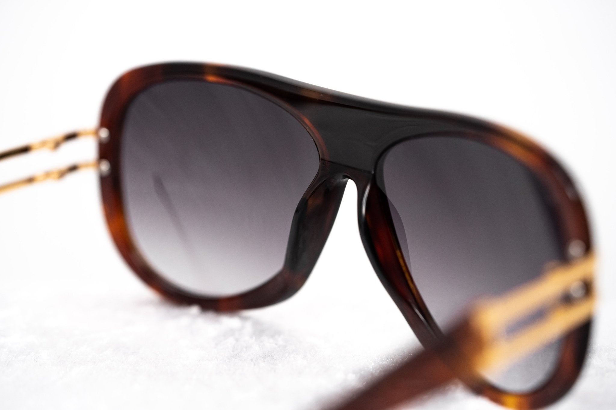 Prabal Gurung Sunglasses Tortoise Shell and Grey-GR8 Sunglasses