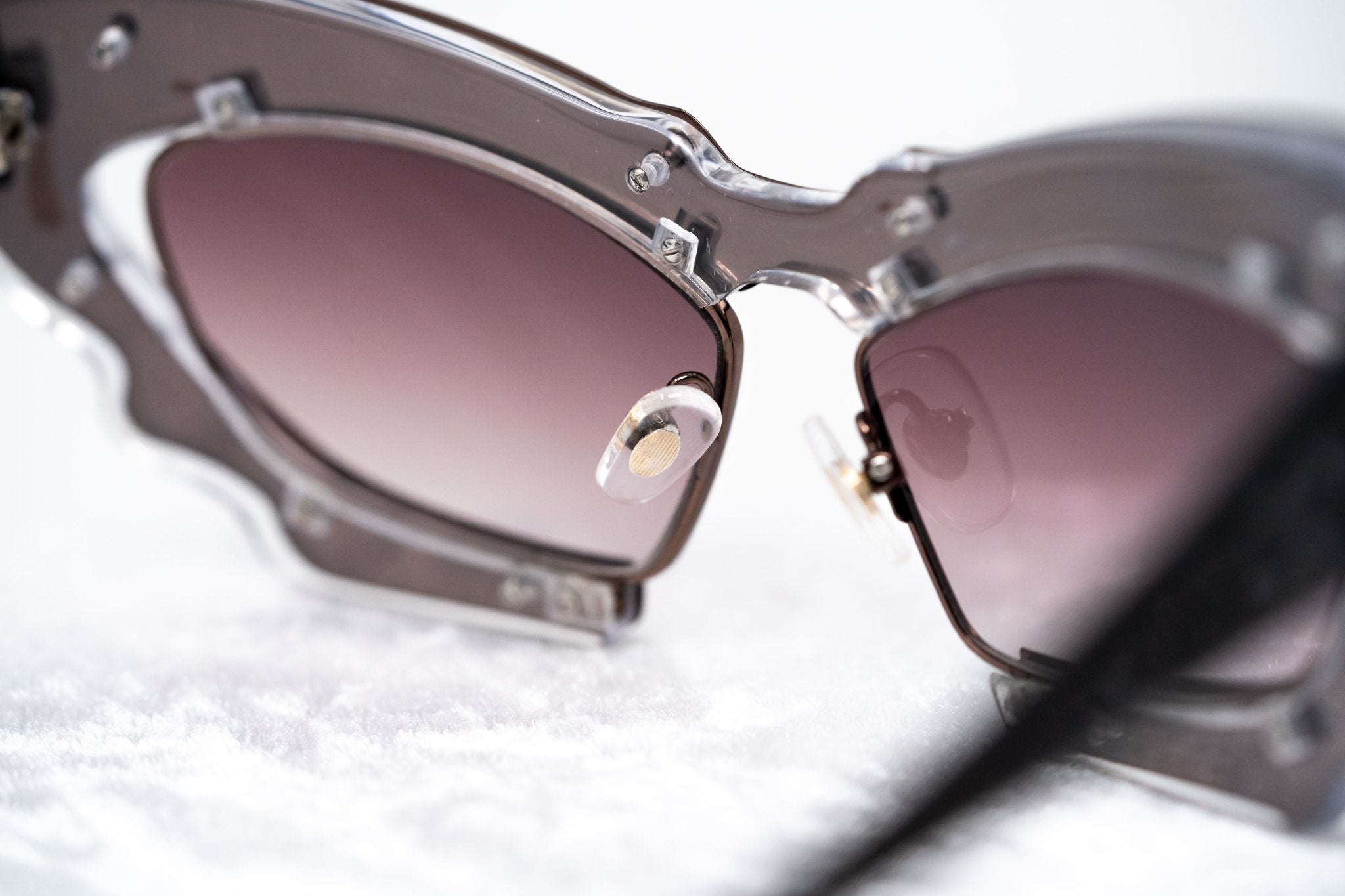 Prabal Gurung Sunglasses Cat Eye Special Chocolate Bronze and Red-GR8 Sunglasses