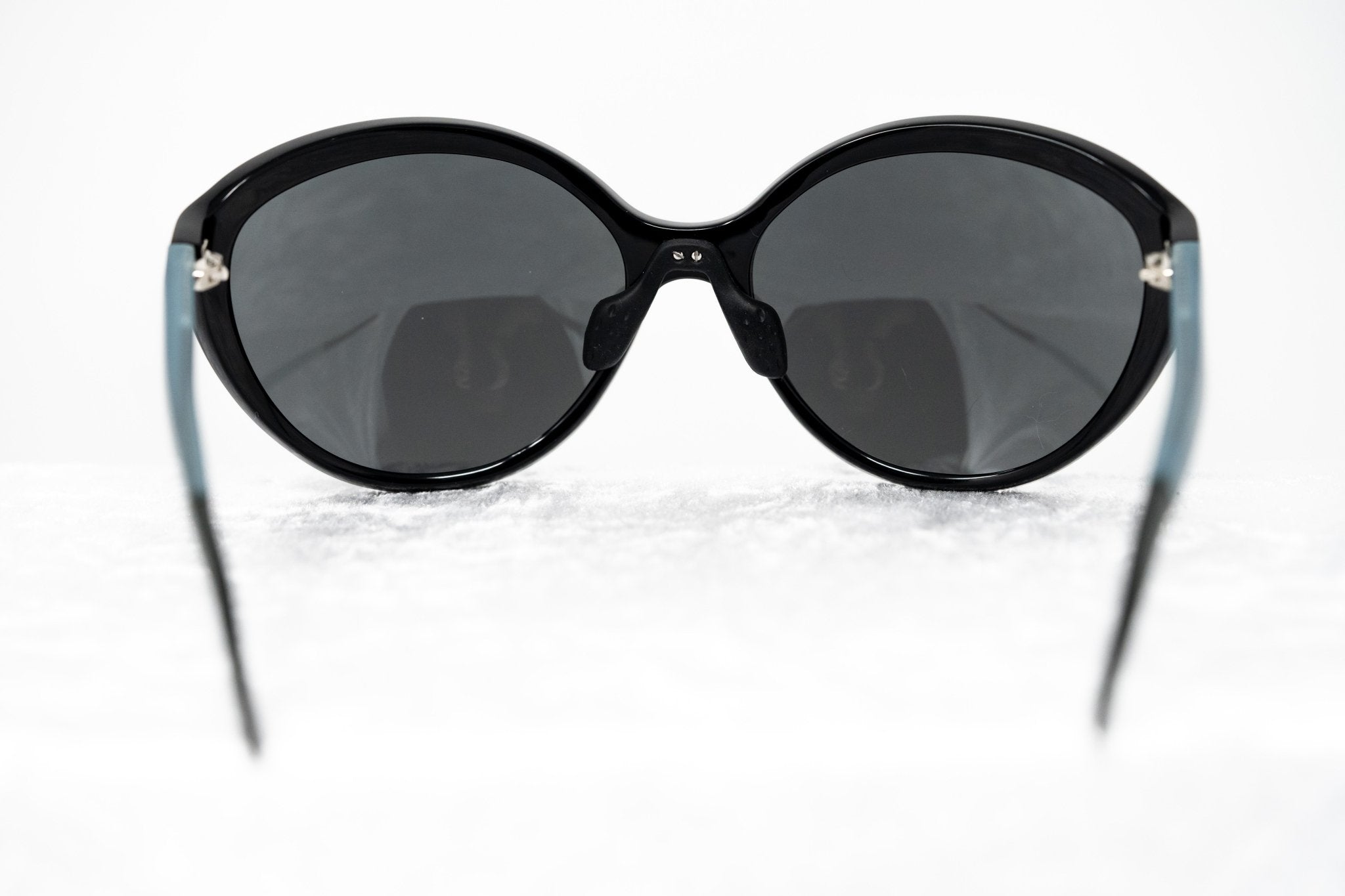 Prabal Gurung Sunglasses Oversized Black and Silver-GR8 Sunglasses