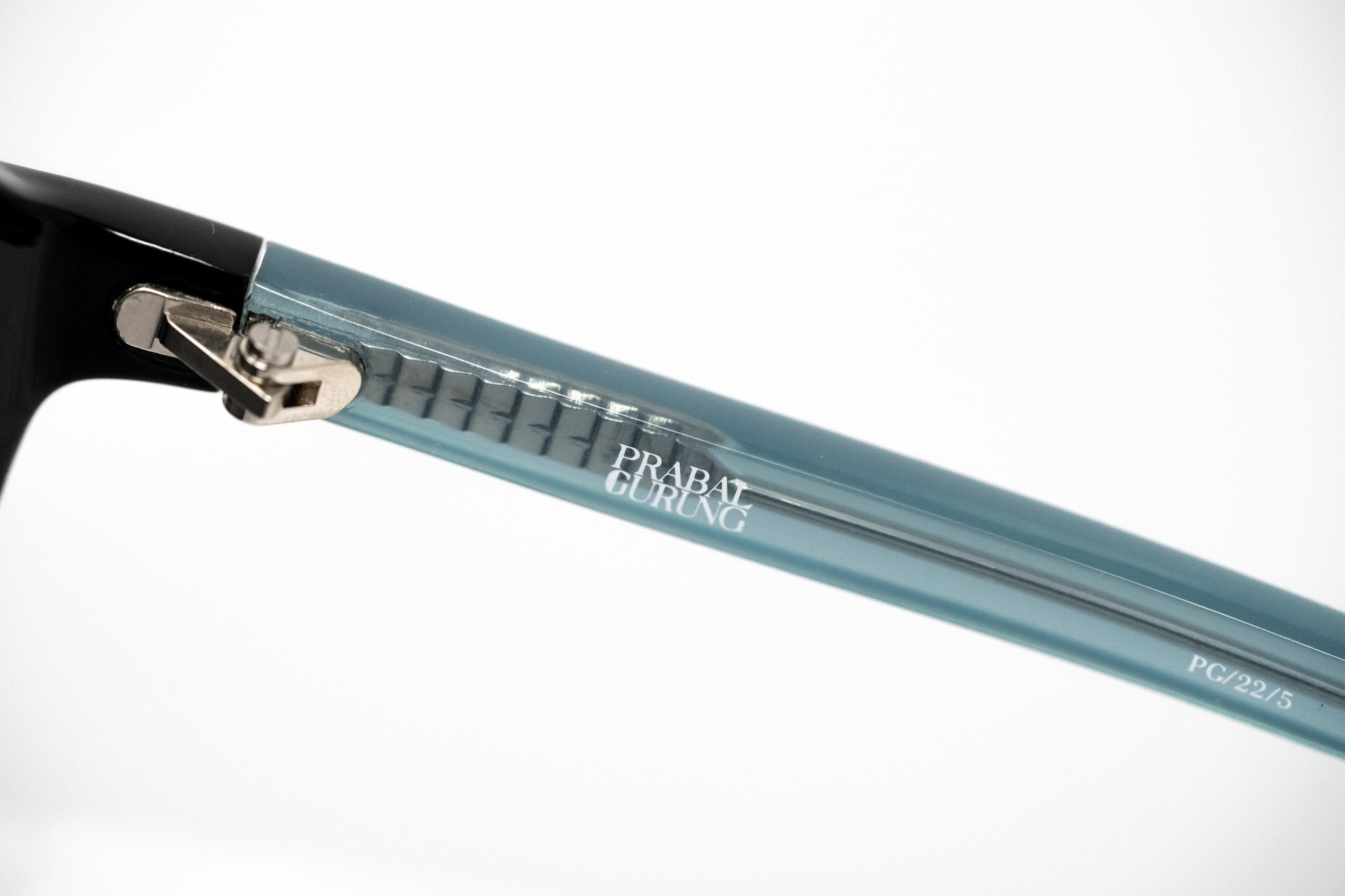 Prabal Gurung Sunglasses Oversized Black and Silver-GR8 Sunglasses