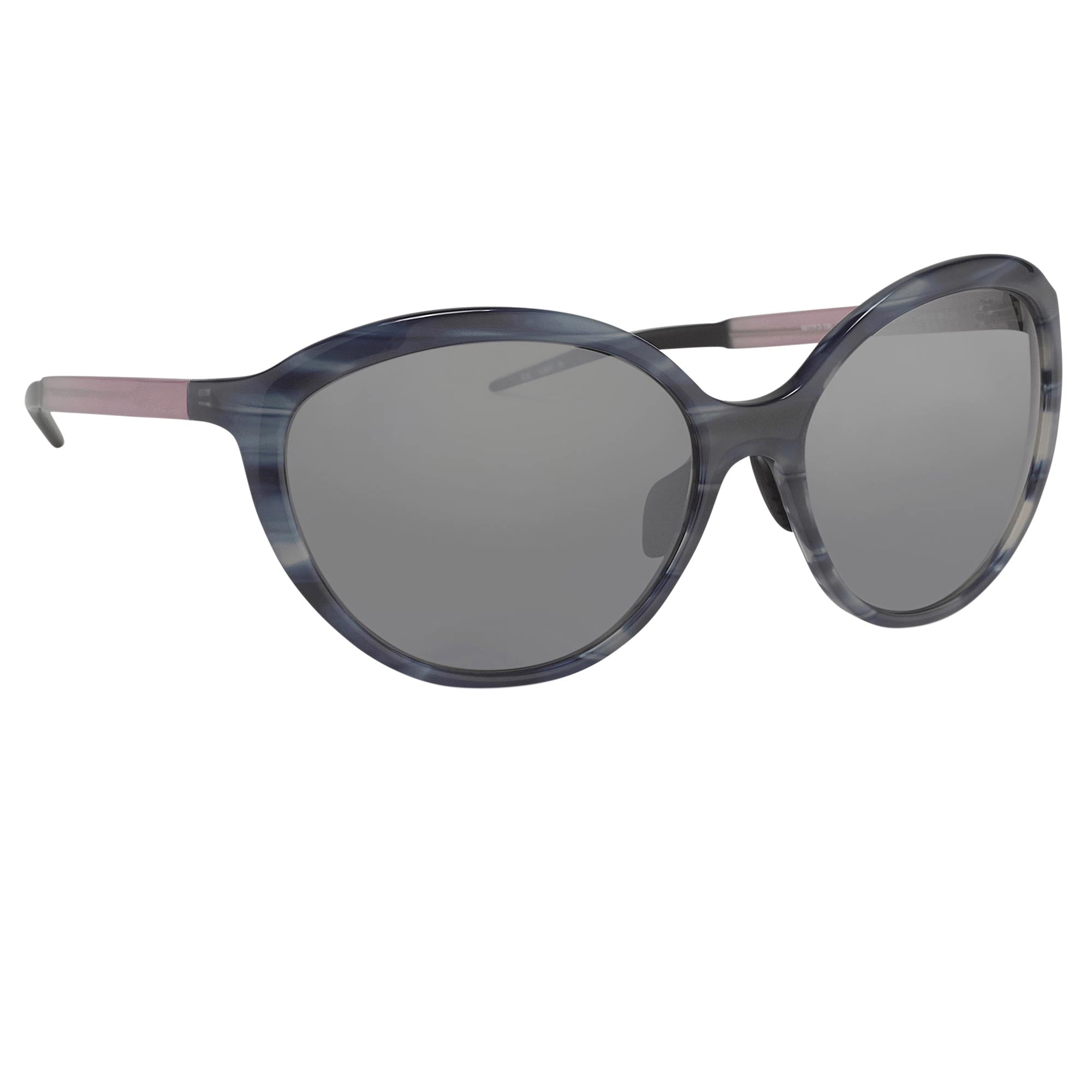 Prabal Gurung Sunglasses Oversized Blue and Grey-GR8 Sunglasses