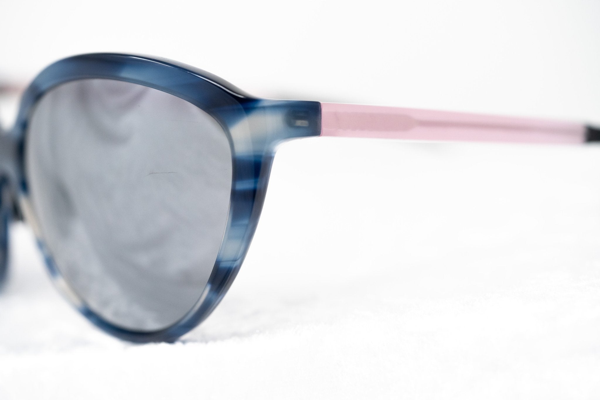 Prabal Gurung Sunglasses Oversized Blue and Grey-GR8 Sunglasses