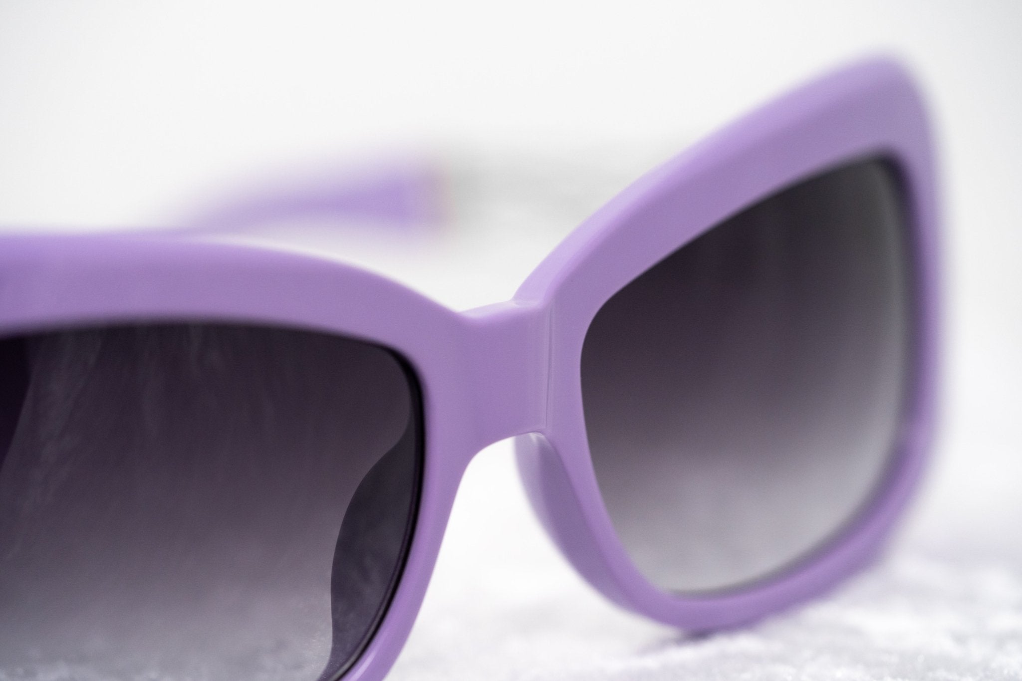 Prabal Gurung Sunglasses Rectangle Purple and Grey-GR8 Sunglasses
