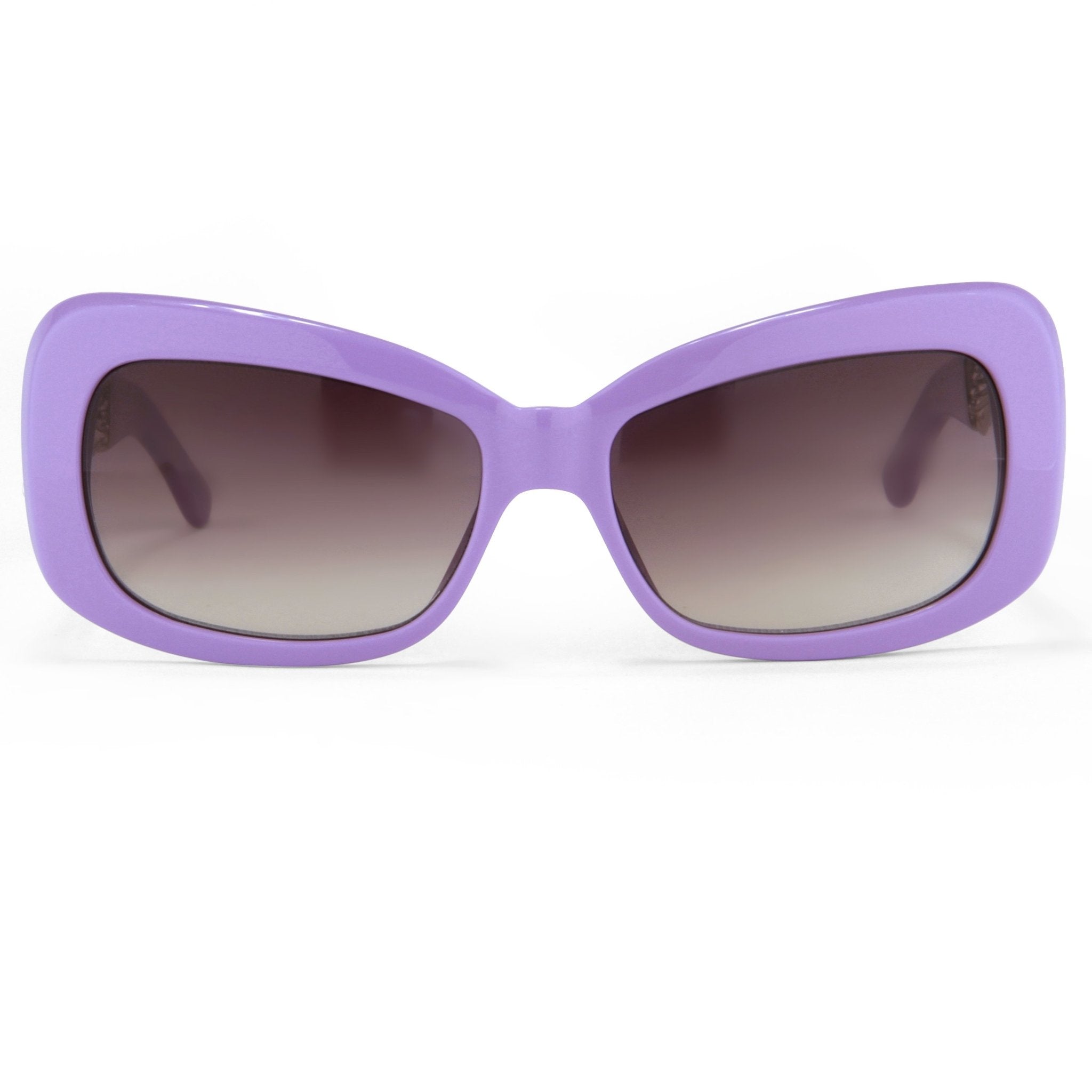 Prabal Gurung Sunglasses Rectangle Purple and Grey-GR8 Sunglasses
