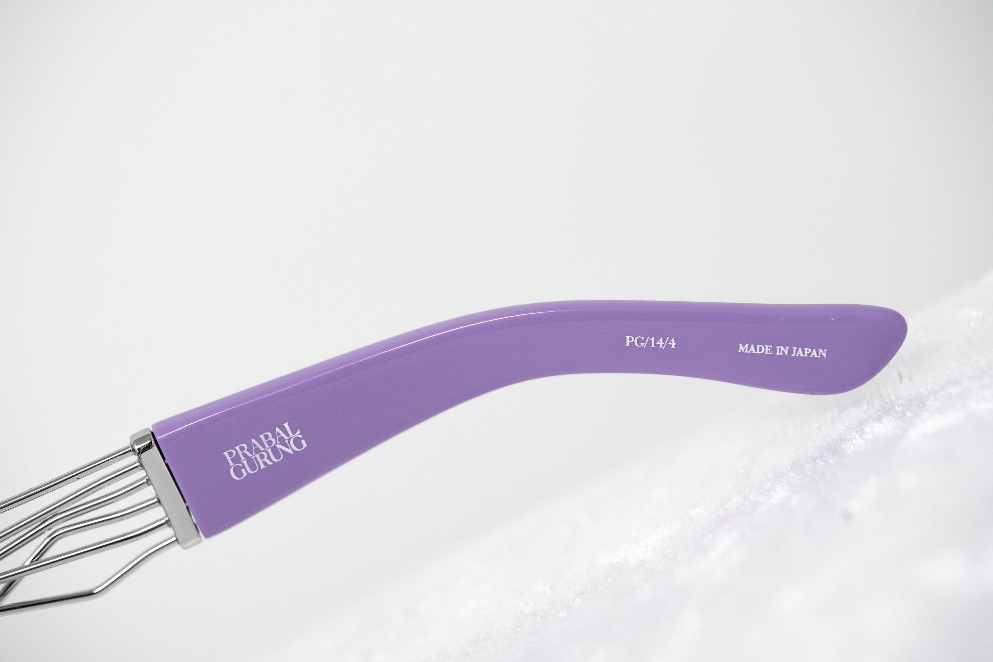 Prabal Gurung Sunglasses Rectangle Purple and Grey-GR8 Sunglasses