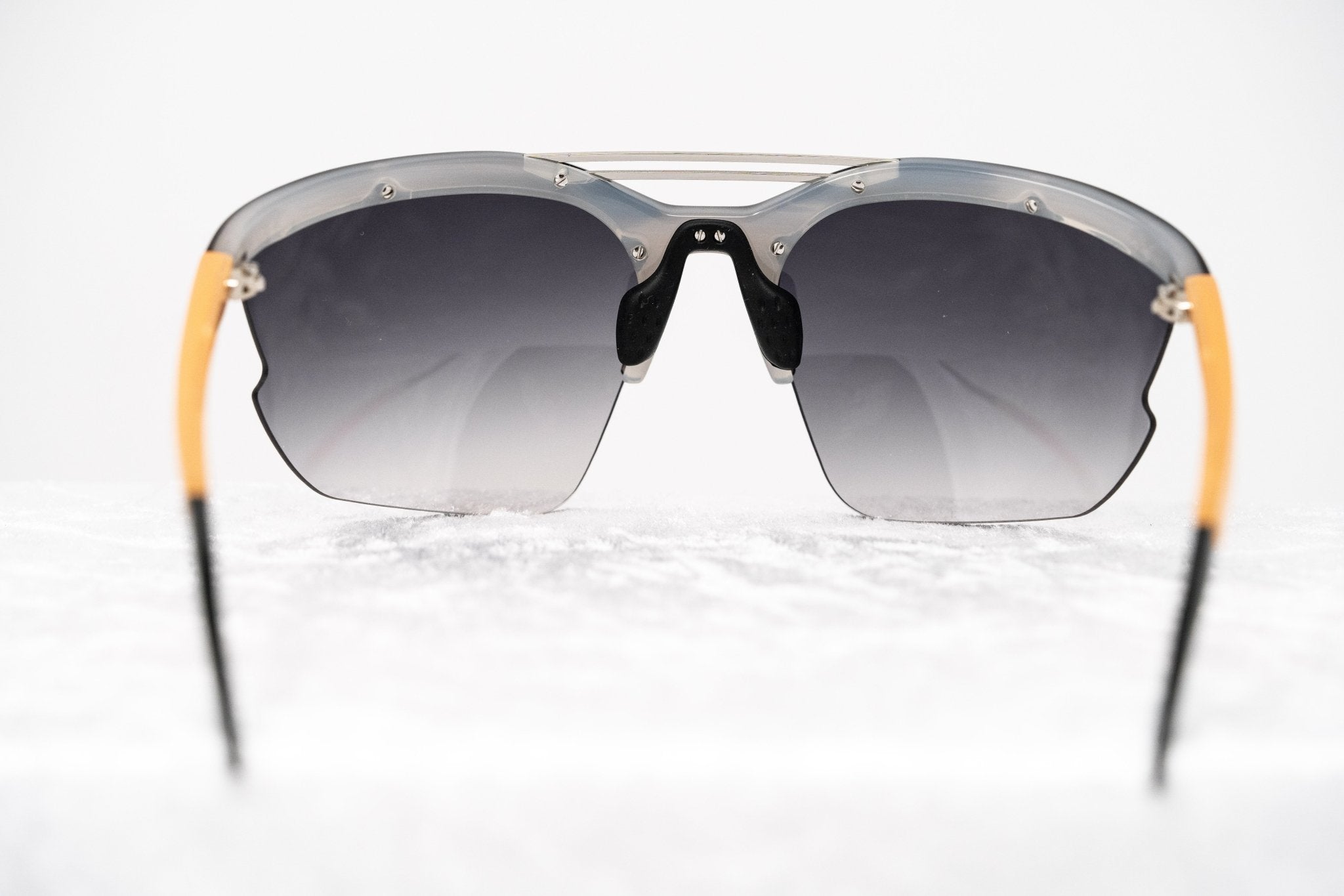 Prabal Gurung Sunglasses Special Grey Horn and Grey Gradient-GR8 Sunglasses