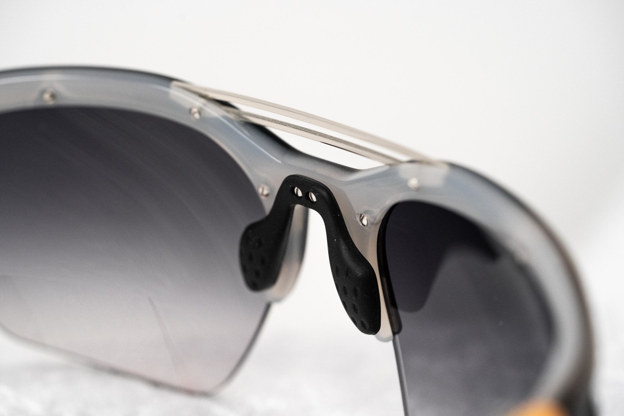 Prabal Gurung Sunglasses Special Grey Horn and Grey Gradient-GR8 Sunglasses