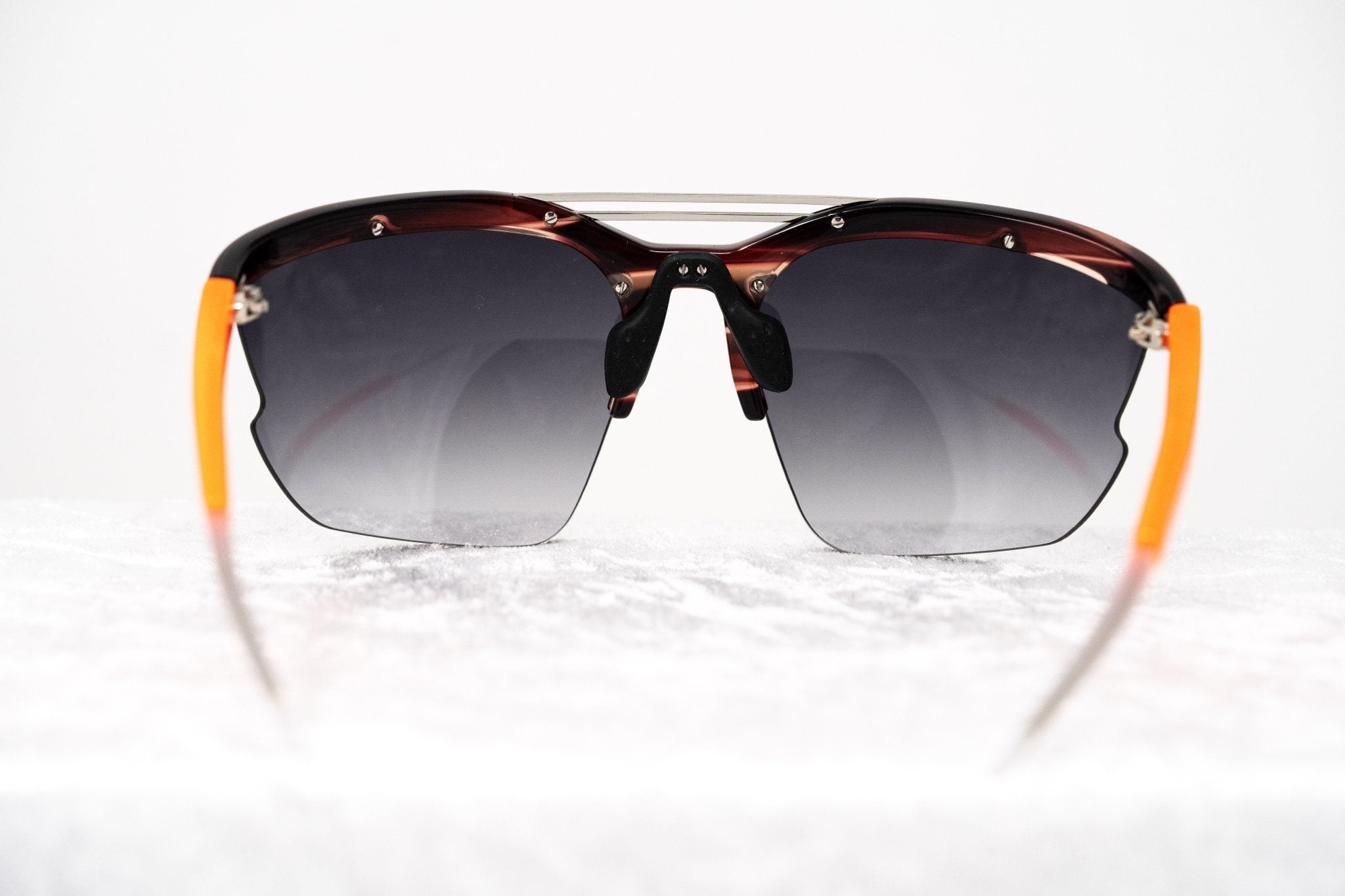 Prabal Gurung Sunglasses Special Purple Horn and Gray-GR8 Sunglasses