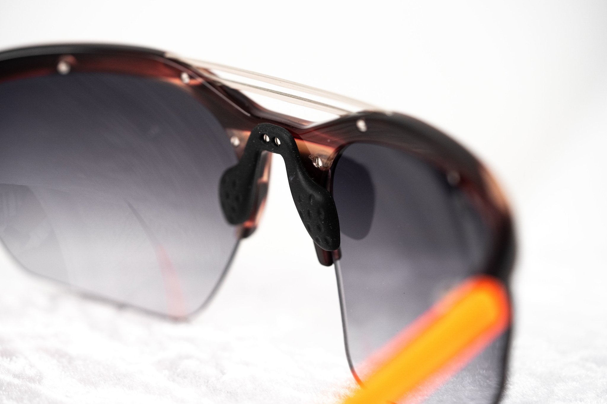 Prabal Gurung Sunglasses Special Purple Horn and Gray-GR8 Sunglasses