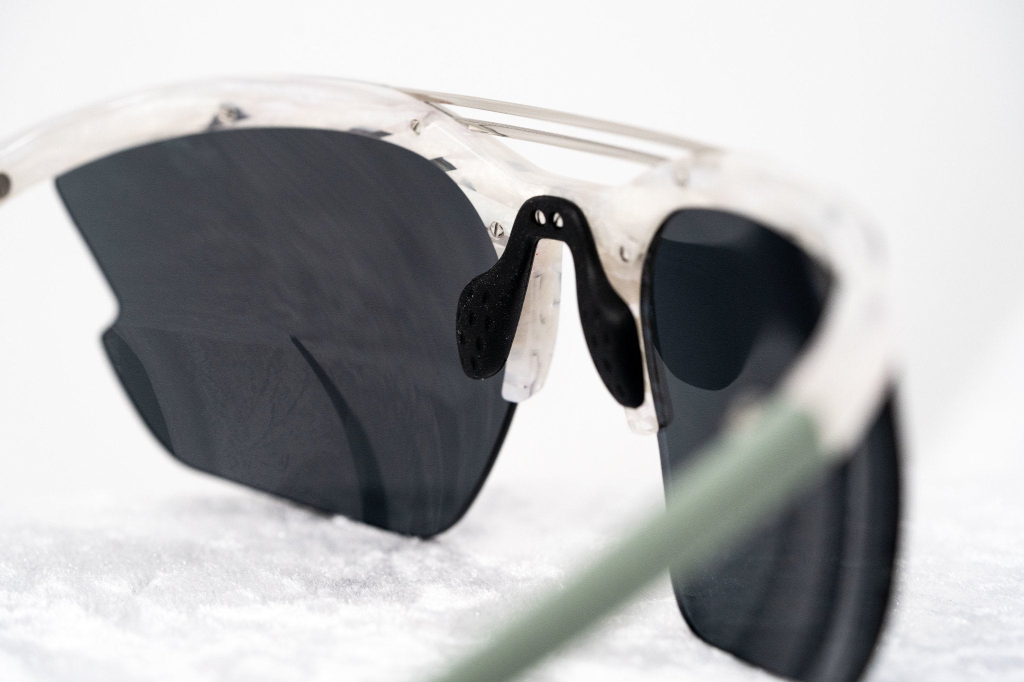 Prabal Gurung Sunglasses Special White Horn and Blue-GR8 Sunglasses