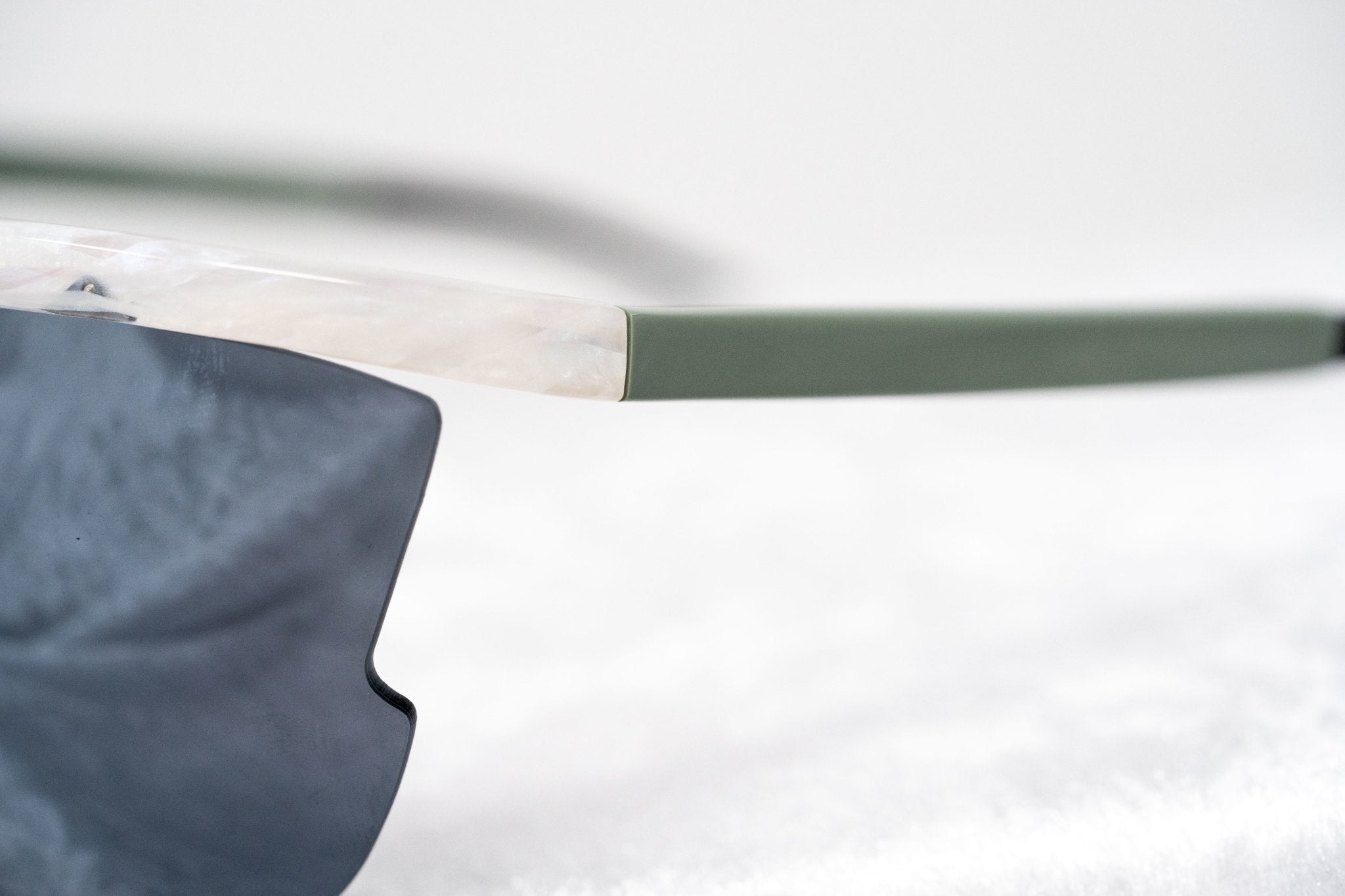 Prabal Gurung Sunglasses Special White Horn and Blue-GR8 Sunglasses