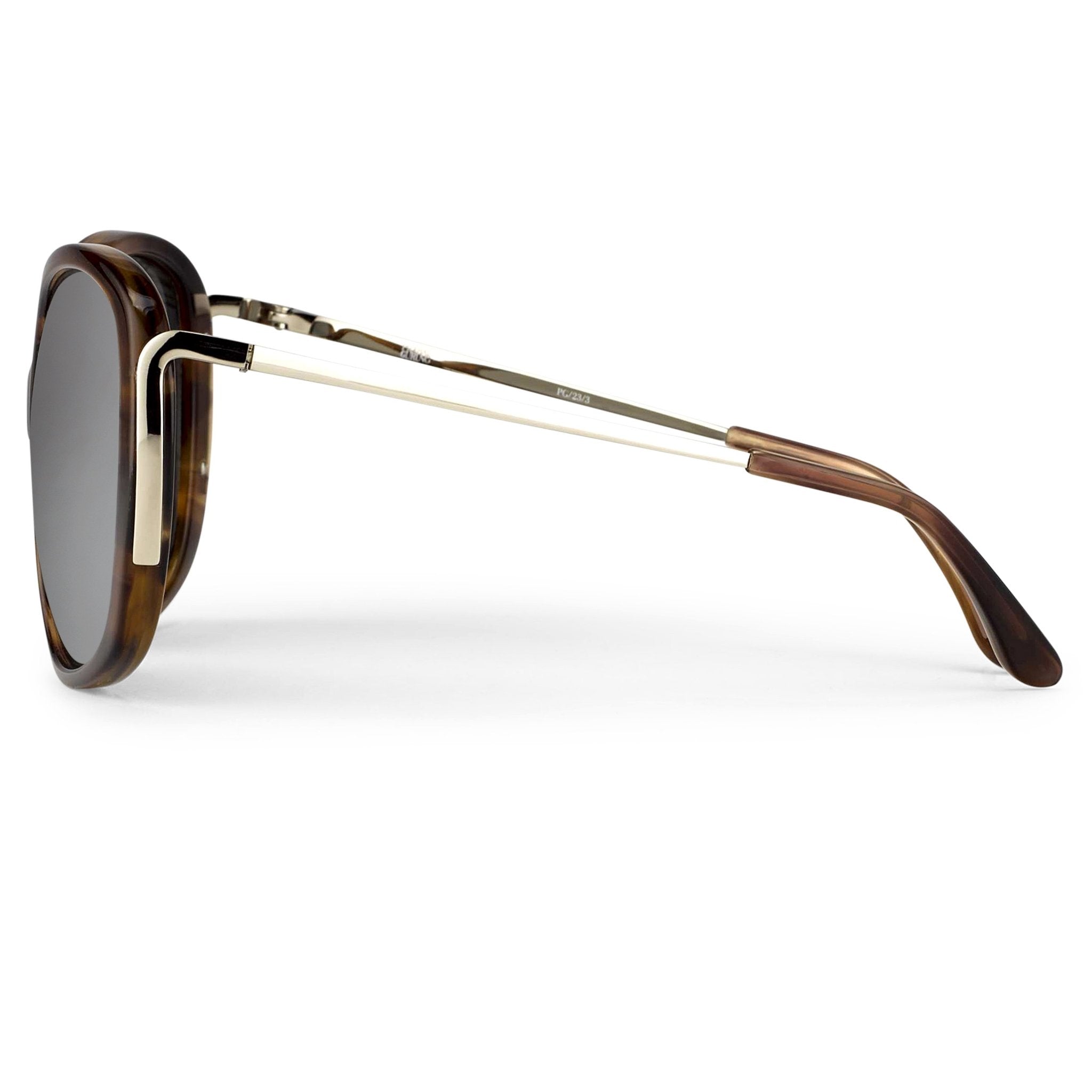 Prabal Gurung Sunglasses Oversized Tortoiseshell and Silver-GR8 Sunglasses