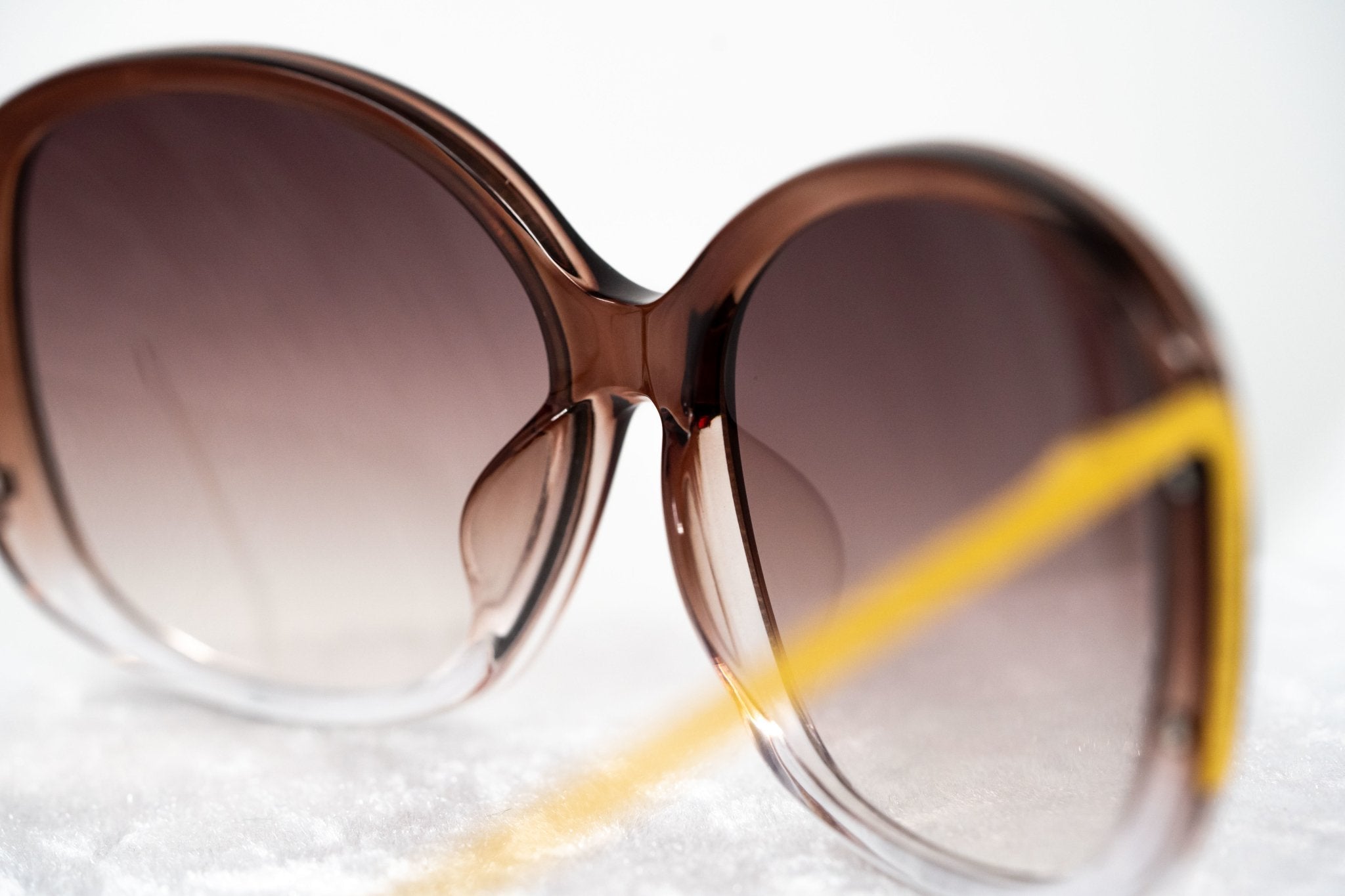 Prabal Gurung Sunglasses Oversized Maroon and Red Gradient-GR8 Sunglasses