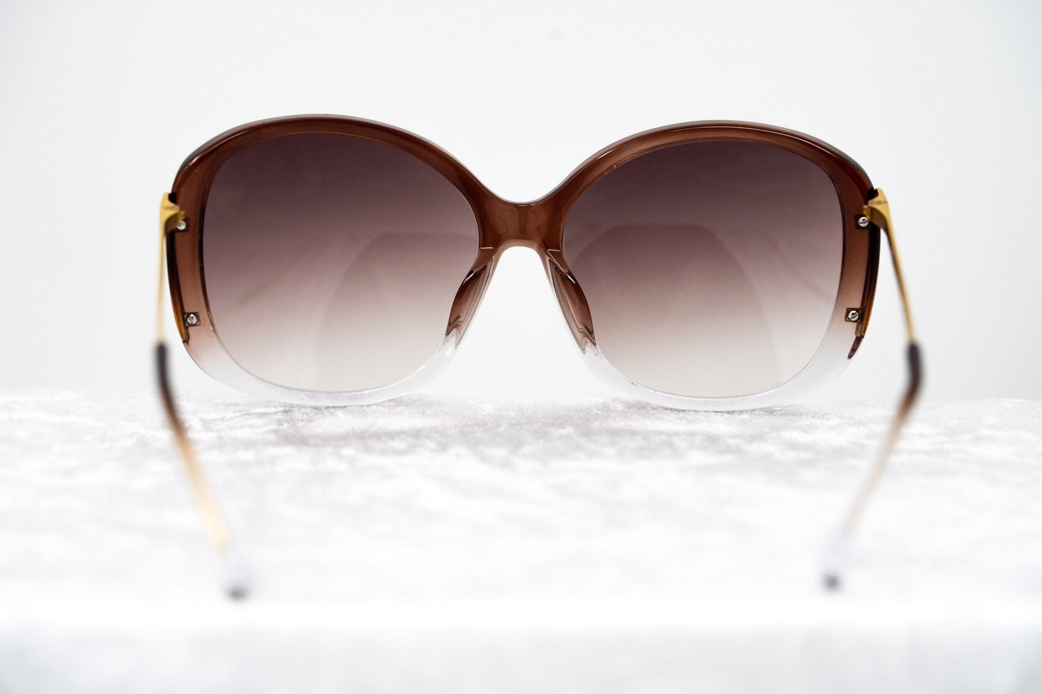 Prabal Gurung Sunglasses Oversized Maroon and Red Gradient-GR8 Sunglasses