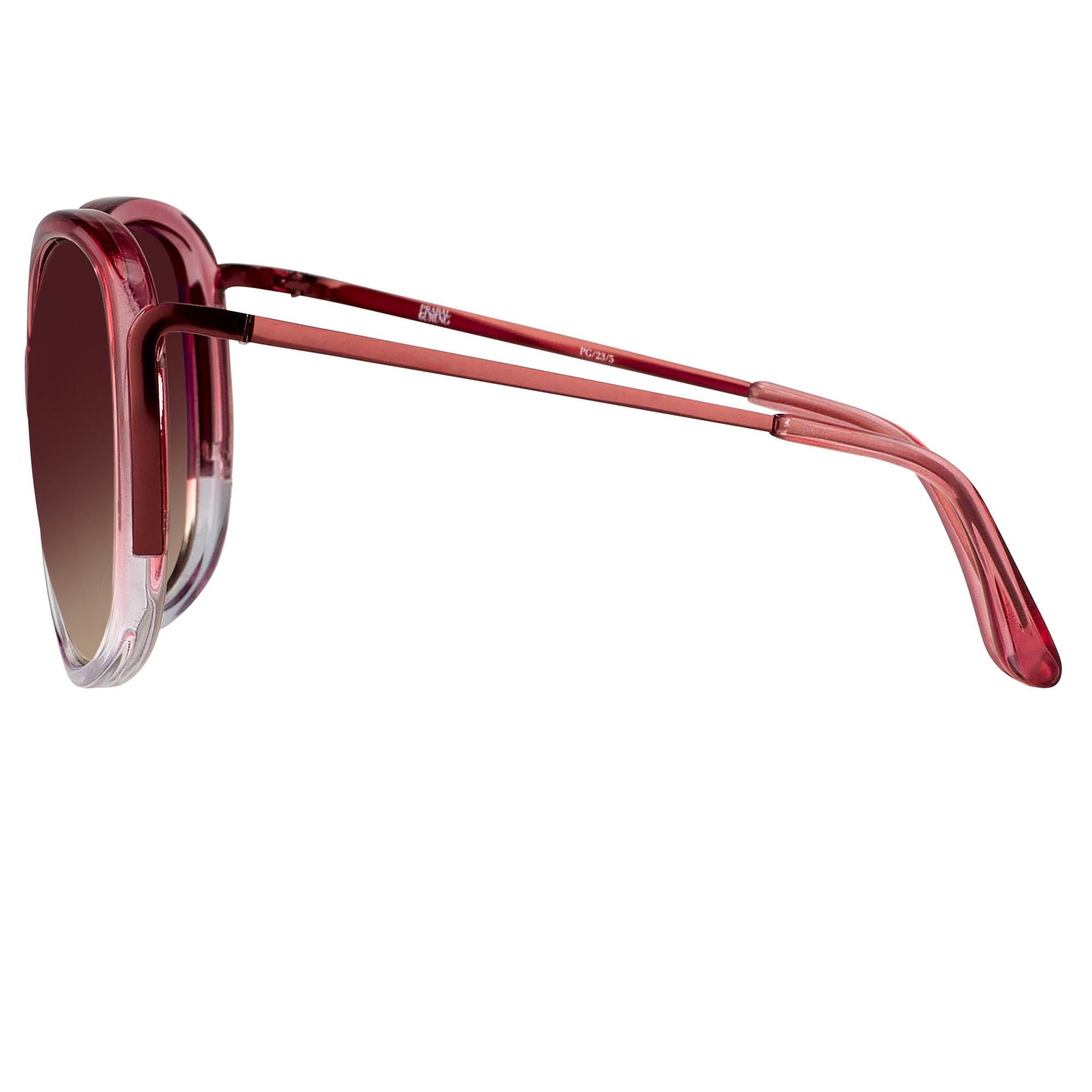 Prabal Gurung Sunglasses Oversized Pink-GR8 Sunglasses