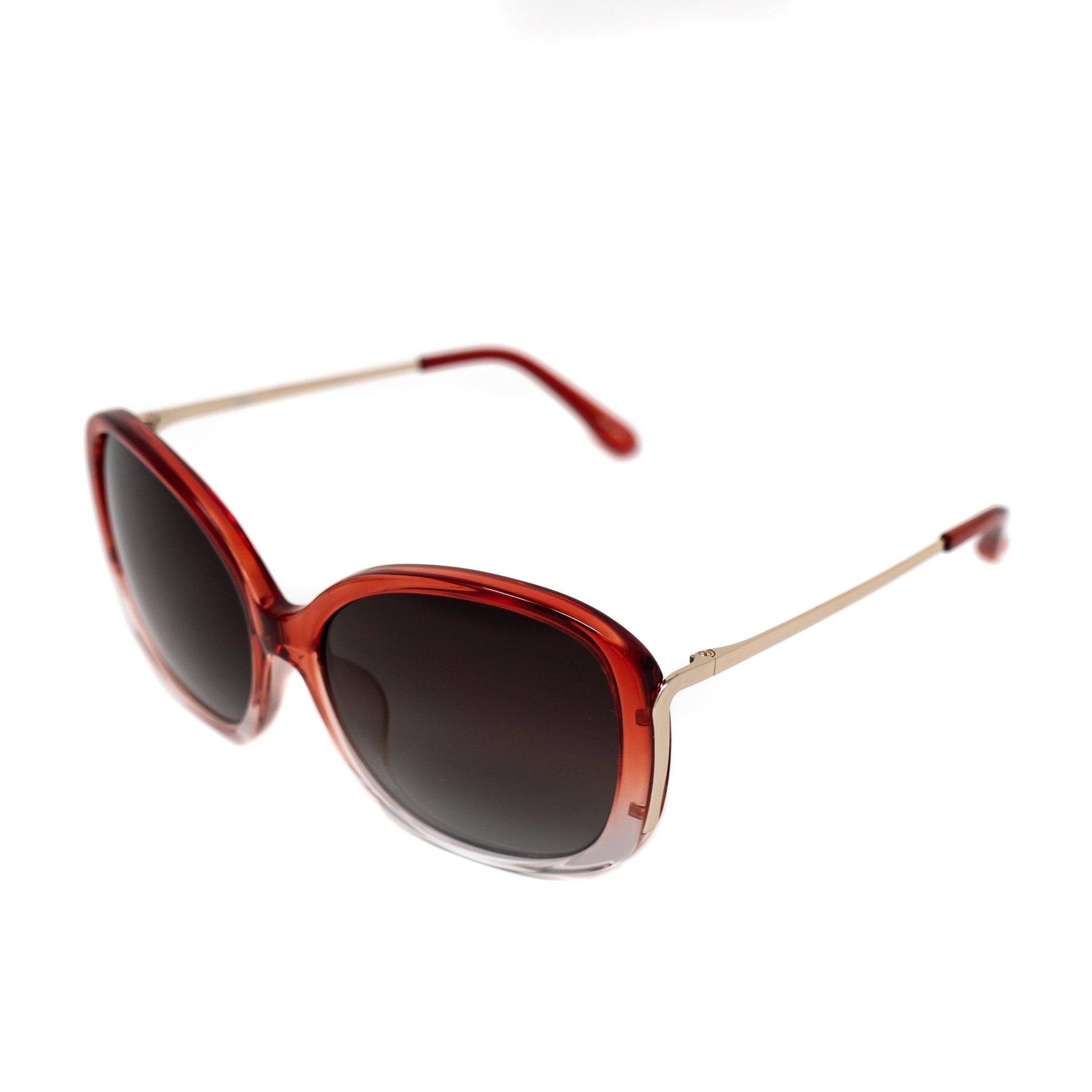 Prabal Gurung Sunglasses Oversized Red and Grey-GR8 Sunglasses