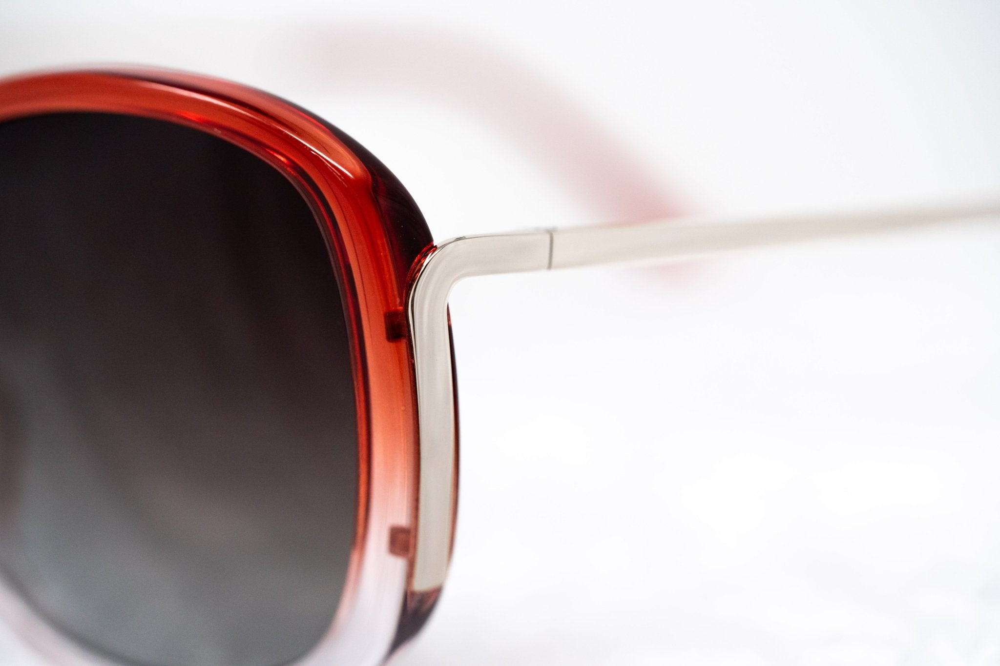 Prabal Gurung Sunglasses Oversized Red and Grey-GR8 Sunglasses