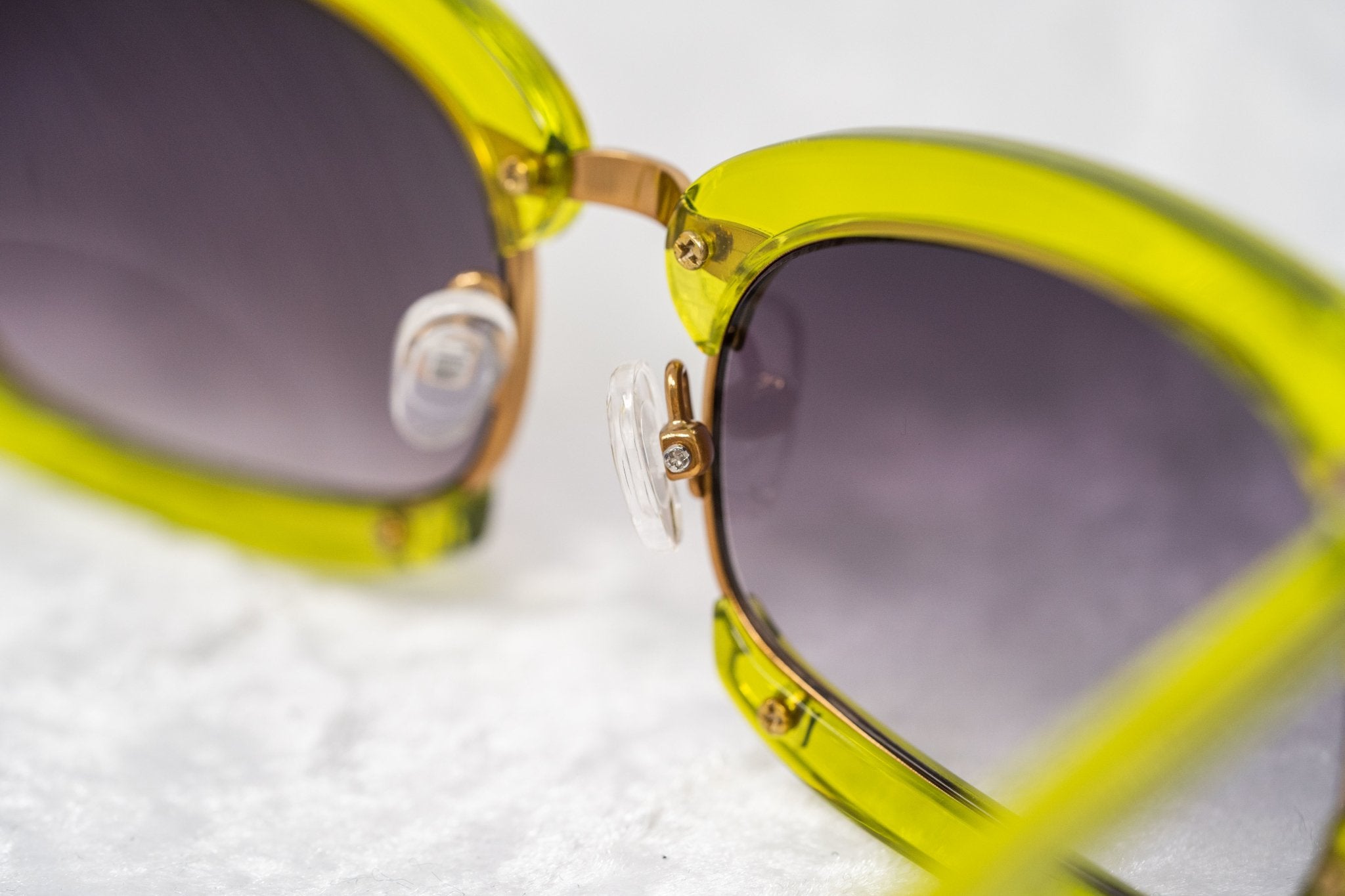 Prabal Gurung Sunglasses Rectangular Green and Purple-GR8 Sunglasses