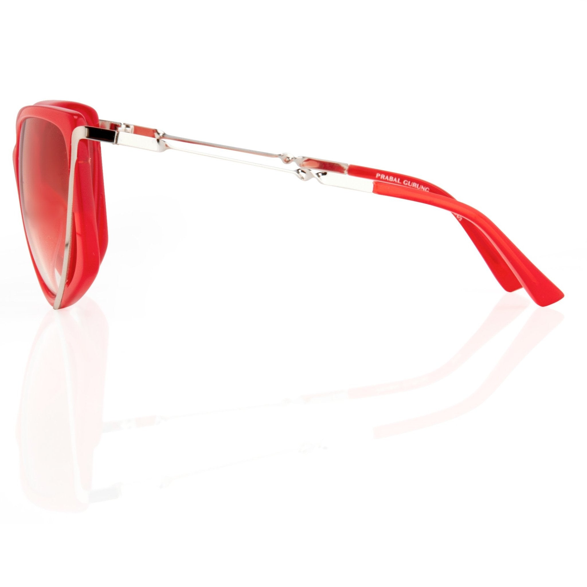 Prabal Gurung Sunglasses Rectangular Red-GR8 Sunglasses