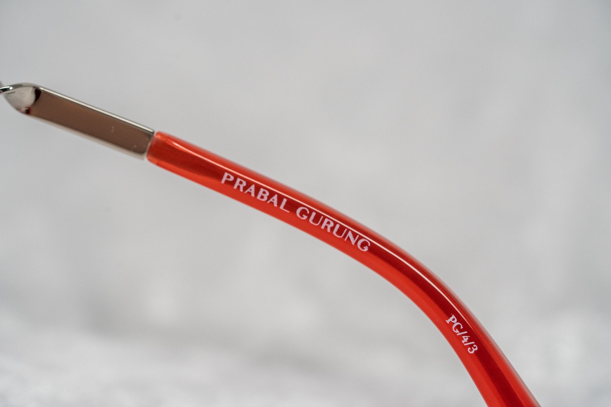 Prabal Gurung Sunglasses Rectangular Red-GR8 Sunglasses