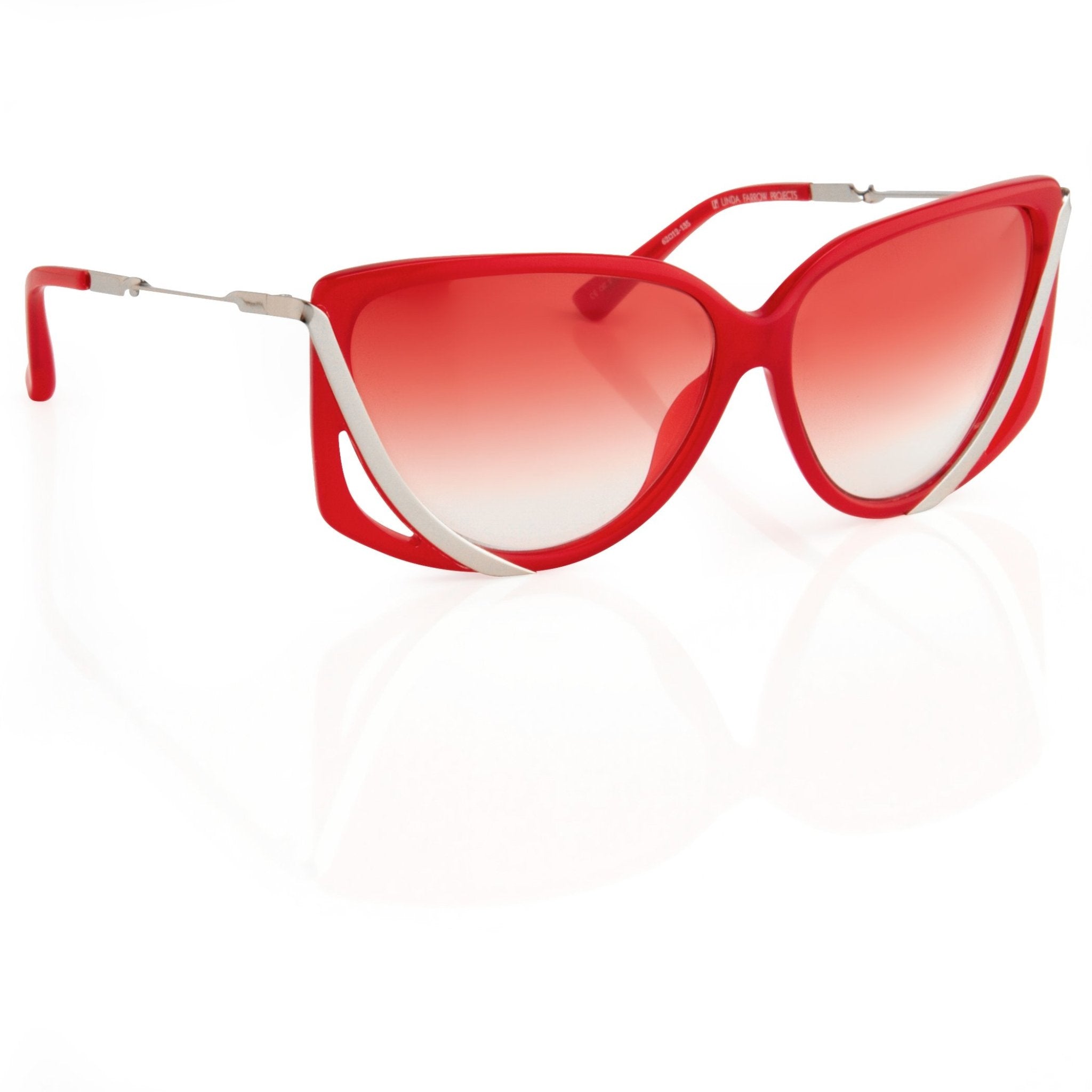 Prabal Gurung Sunglasses Rectangular Red-GR8 Sunglasses