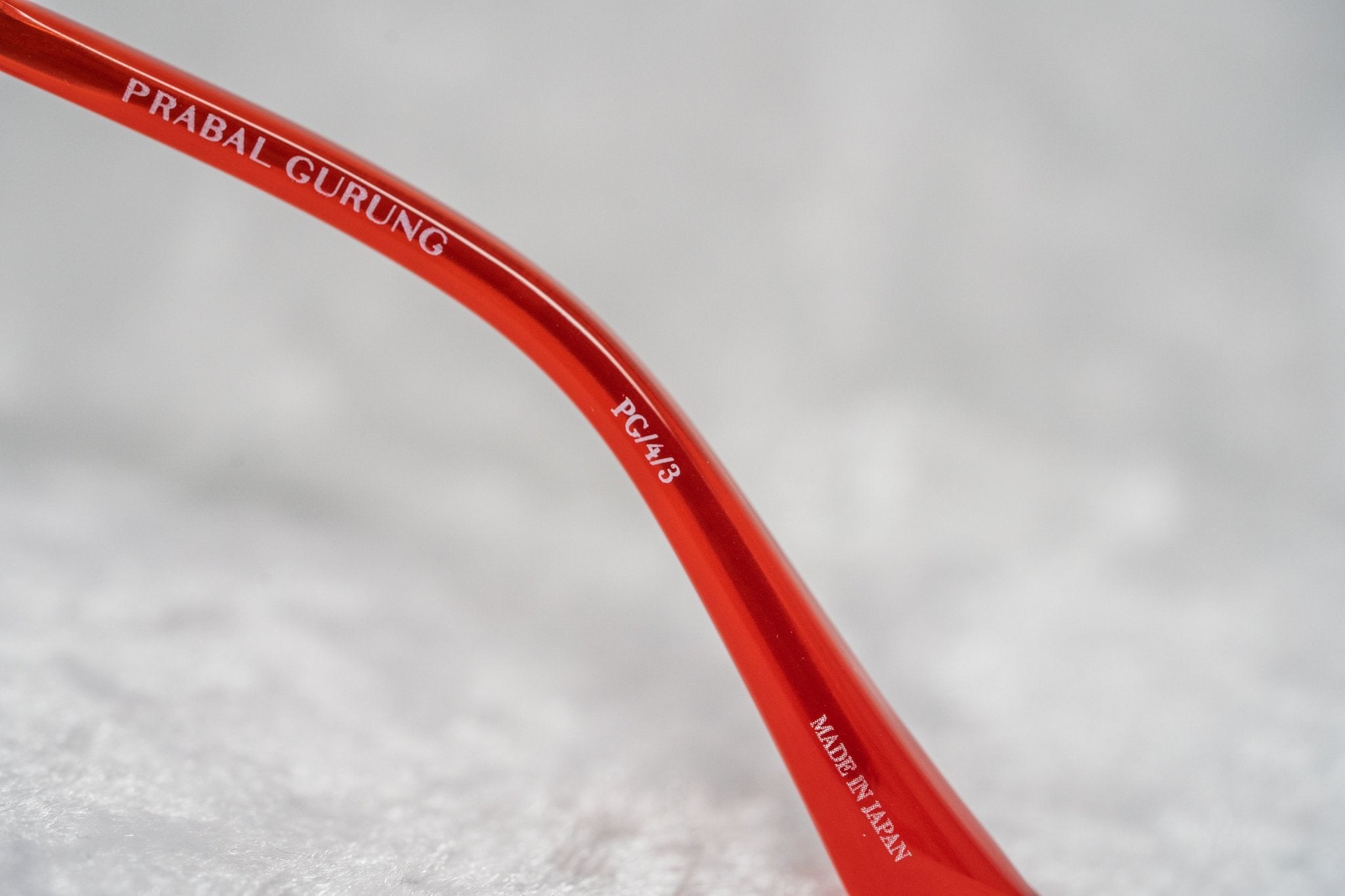 Prabal Gurung Sunglasses Rectangular Red-GR8 Sunglasses