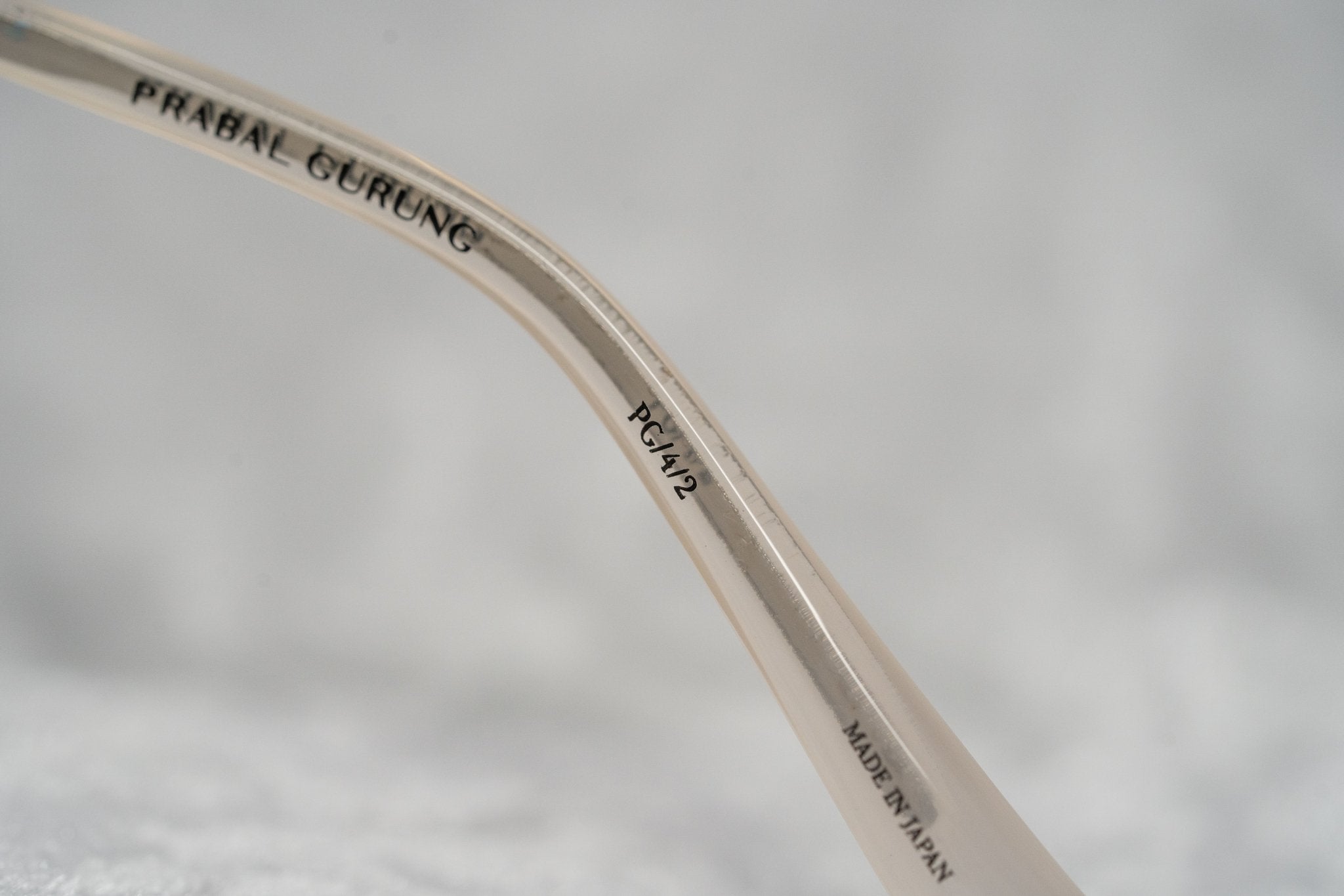 Prabal Gurung Sunglasses Rectangular White and Grey-GR8 Sunglasses