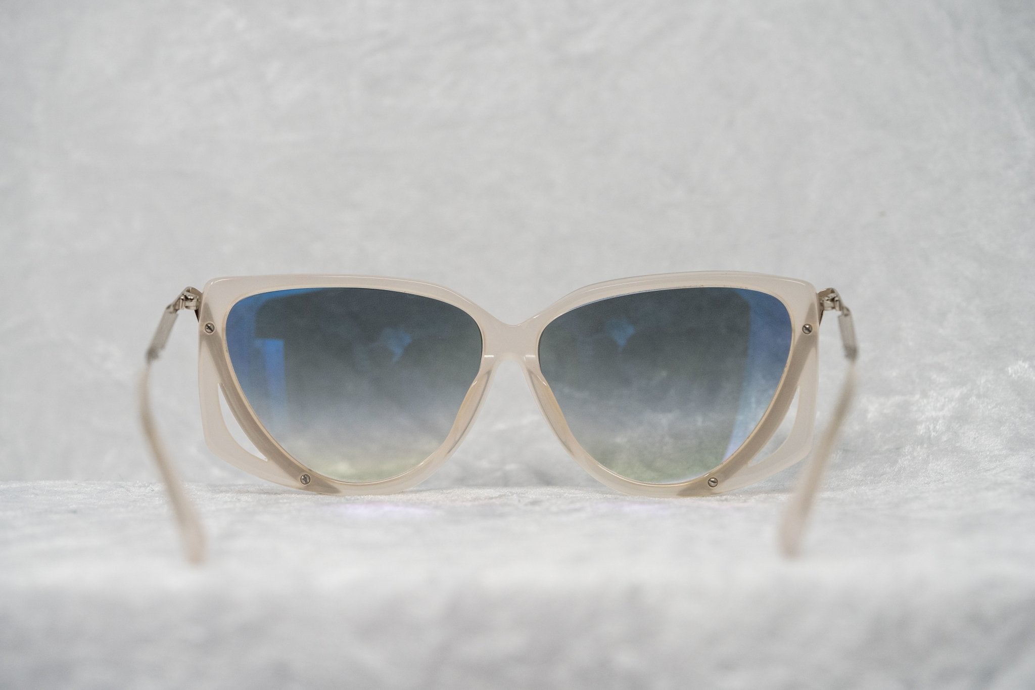 Prabal Gurung Sunglasses Rectangular White and Grey-GR8 Sunglasses