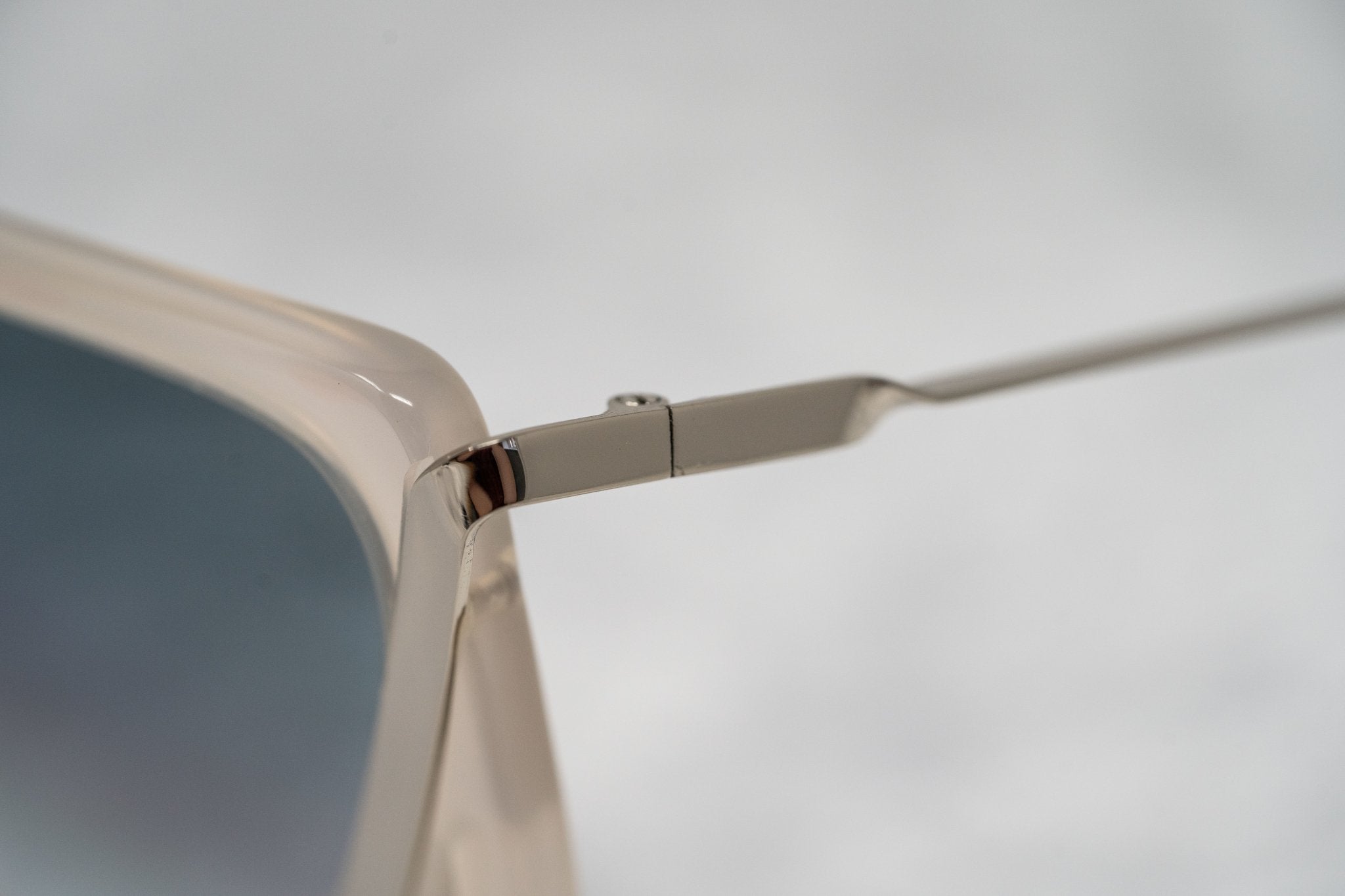 Prabal Gurung Sunglasses Rectangular White and Grey-GR8 Sunglasses