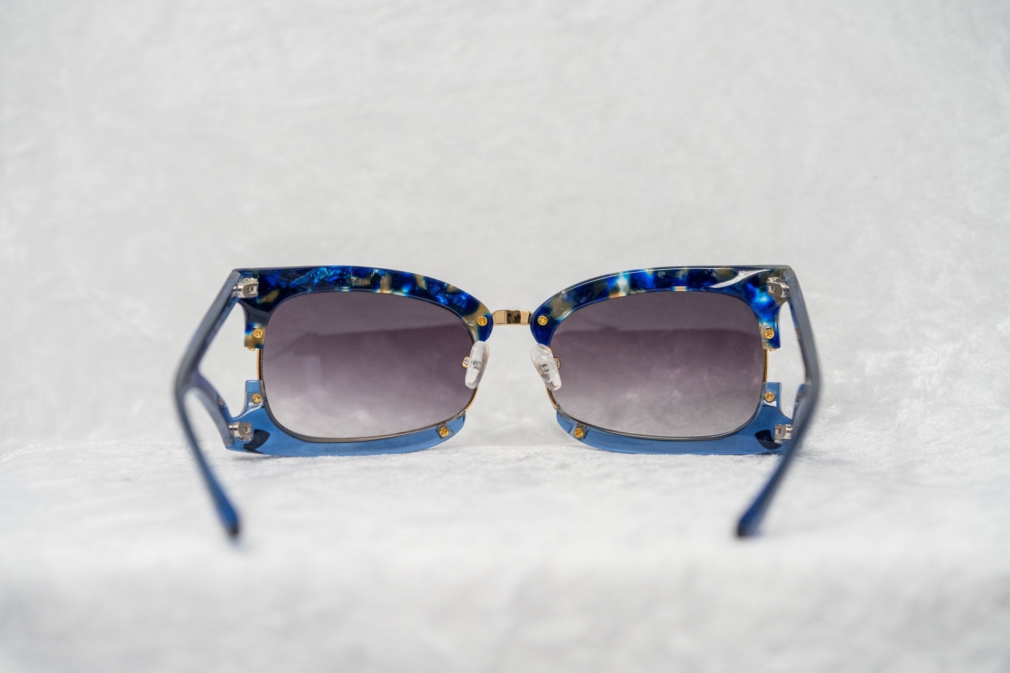 Prabal Gurung Sunglasses Rectangular Blue and Purple-GR8 Sunglasses