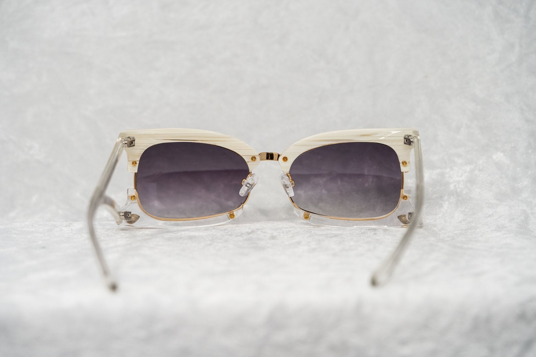 Prabal Gurung Sunglasses Rectangular White and Purple-GR8 Sunglasses