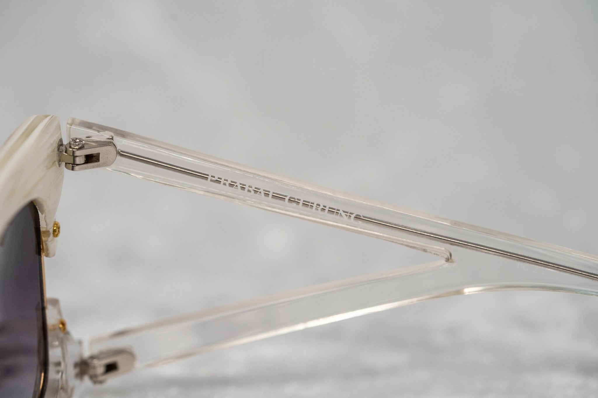 Prabal Gurung Sunglasses Rectangular White and Purple-GR8 Sunglasses