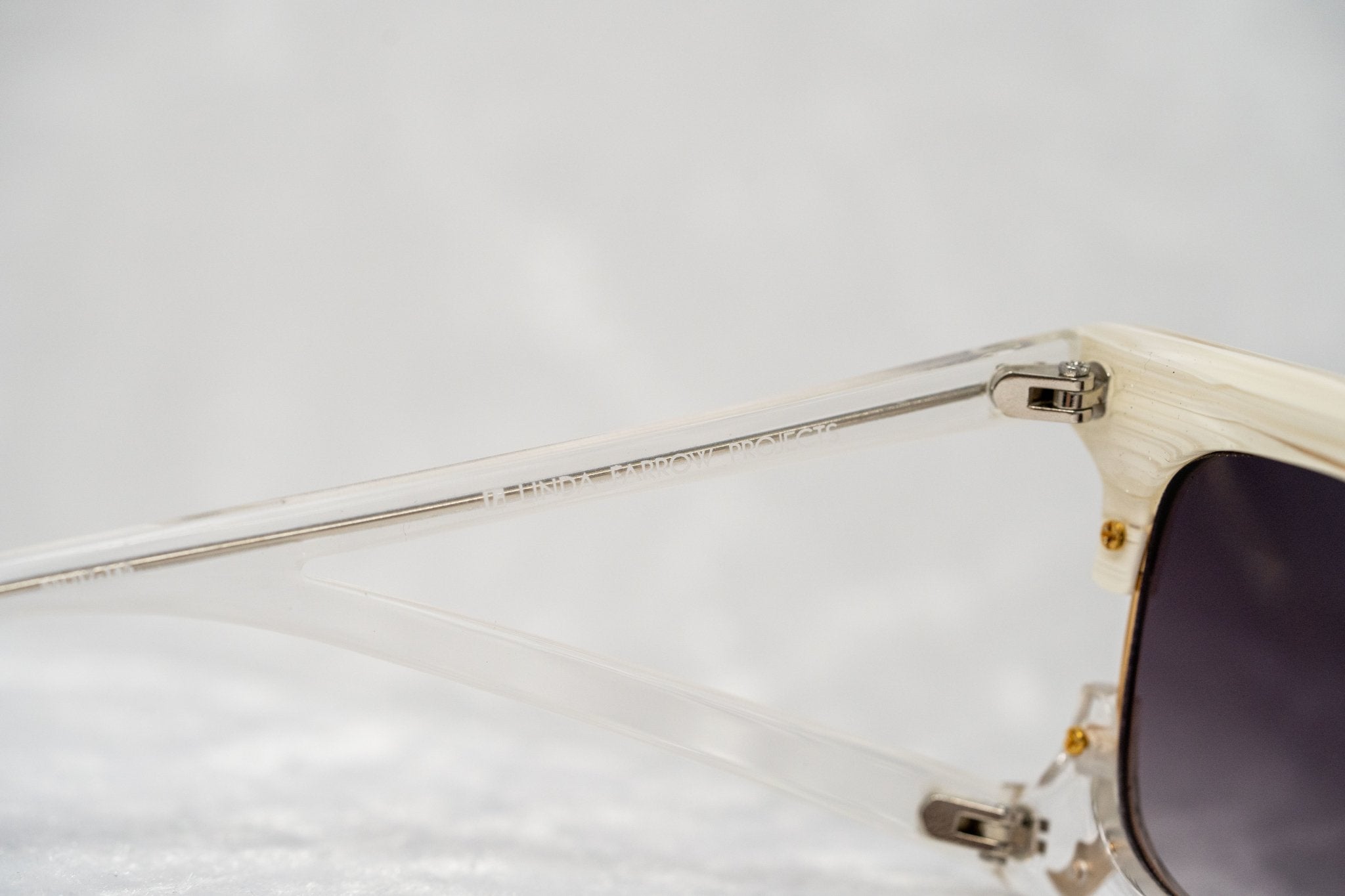 Prabal Gurung Sunglasses Rectangular White and Purple-GR8 Sunglasses