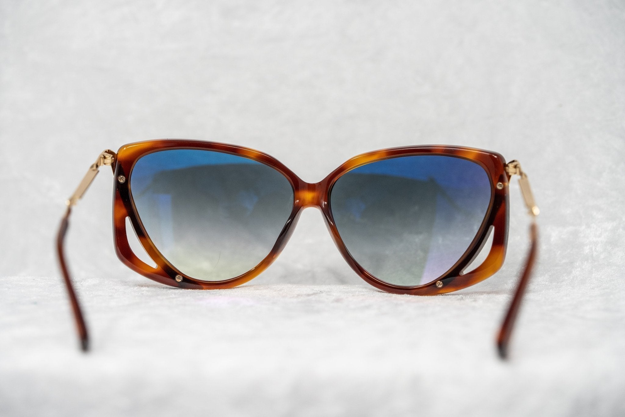 Prabal Gurung Sunglasses Rectangular Tortoise Shell and Grey-GR8 Sunglasses