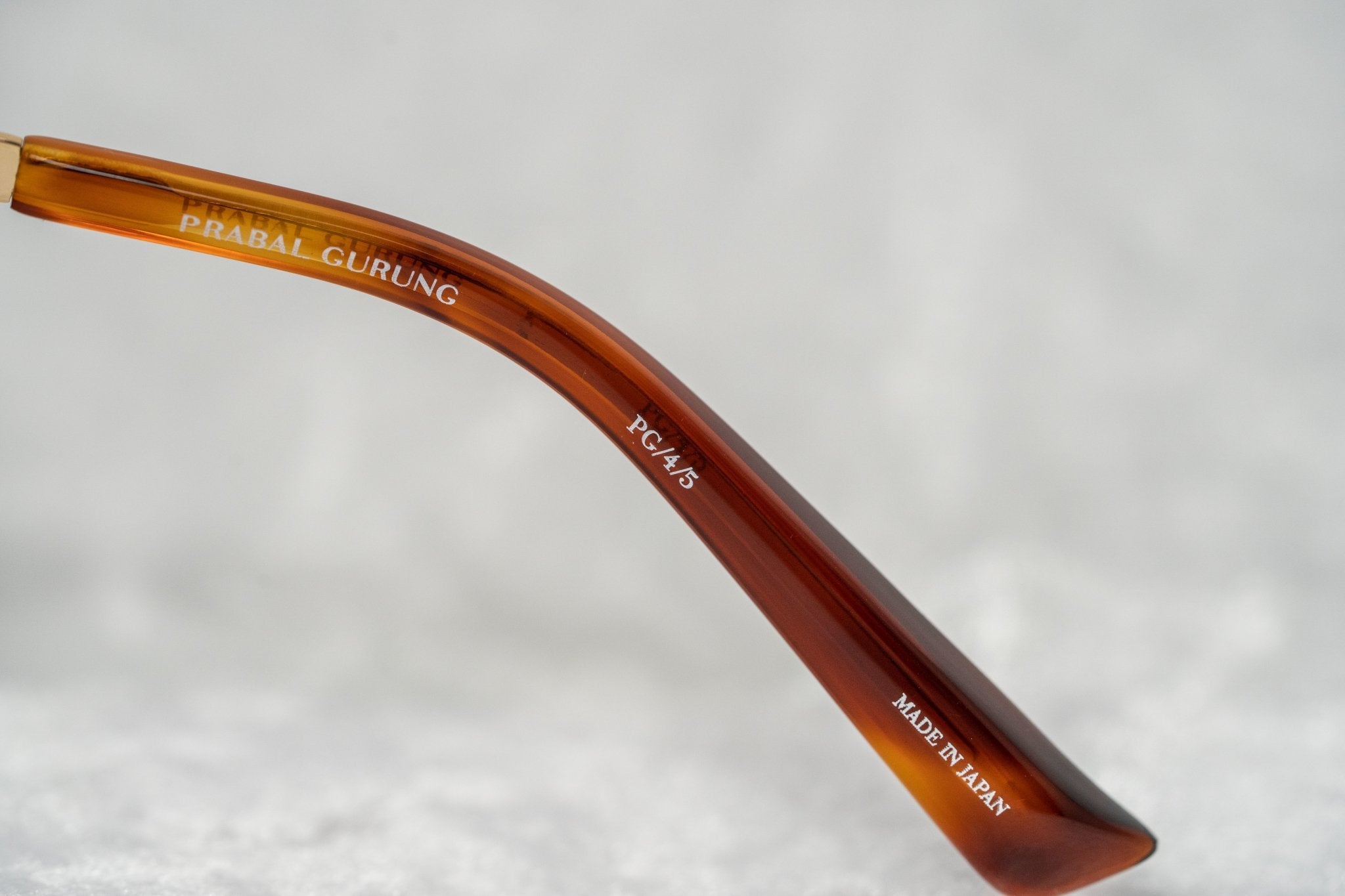 Prabal Gurung Sunglasses Rectangular Tortoise Shell and Grey-GR8 Sunglasses