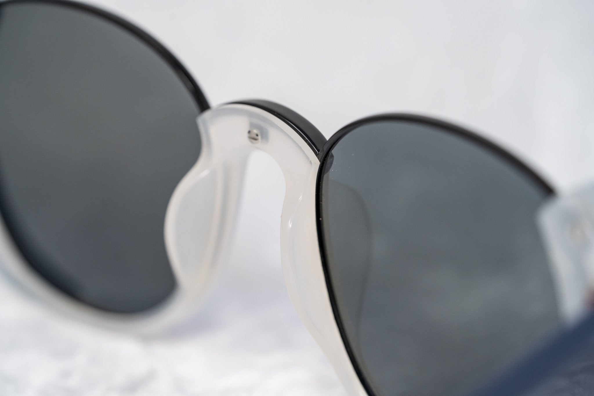 Prabal Gurung Sunglasses Round Black and Blue-GR8 Sunglasses