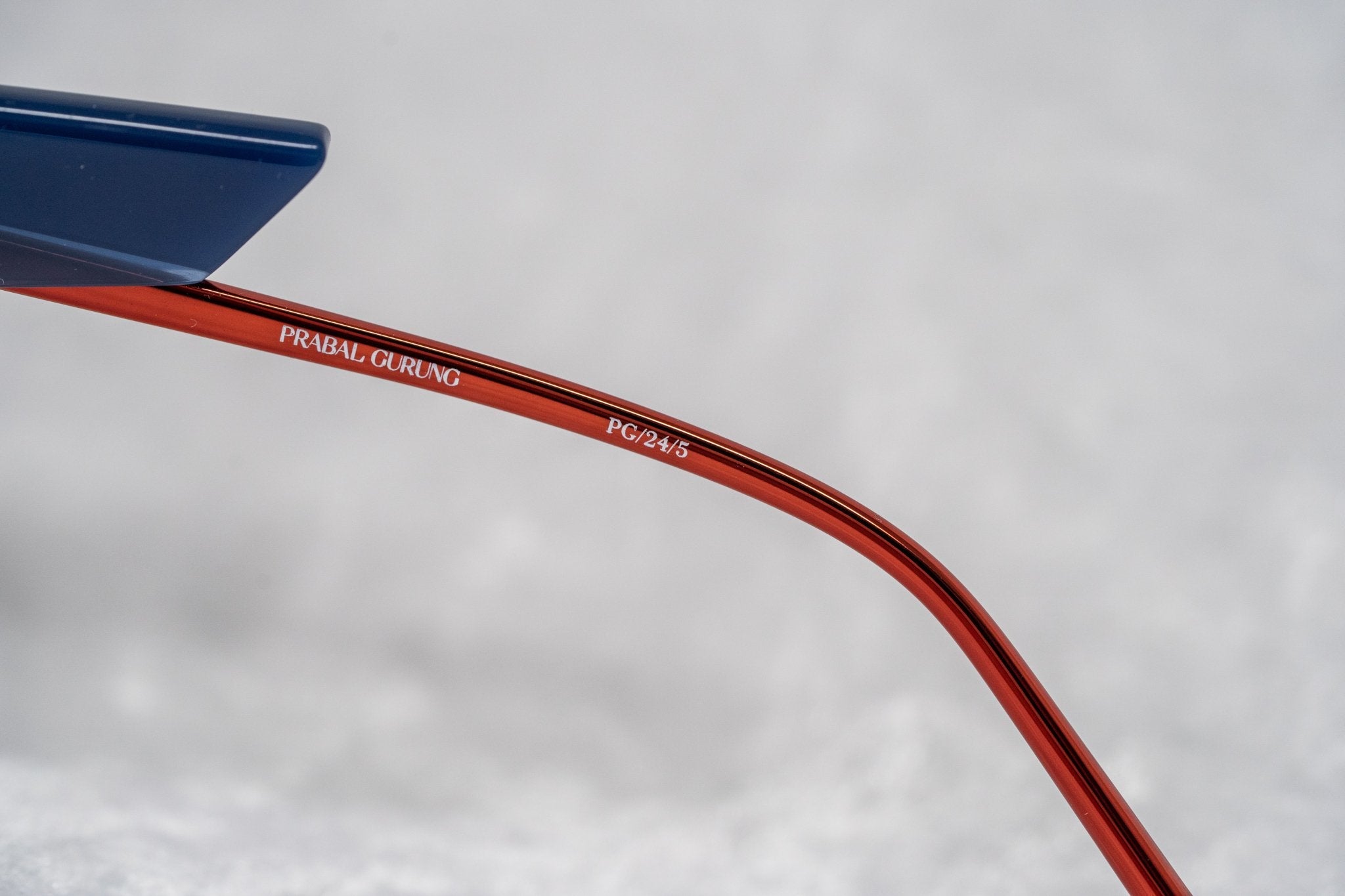 Prabal Gurung Sunglasses Round Black and Blue-GR8 Sunglasses