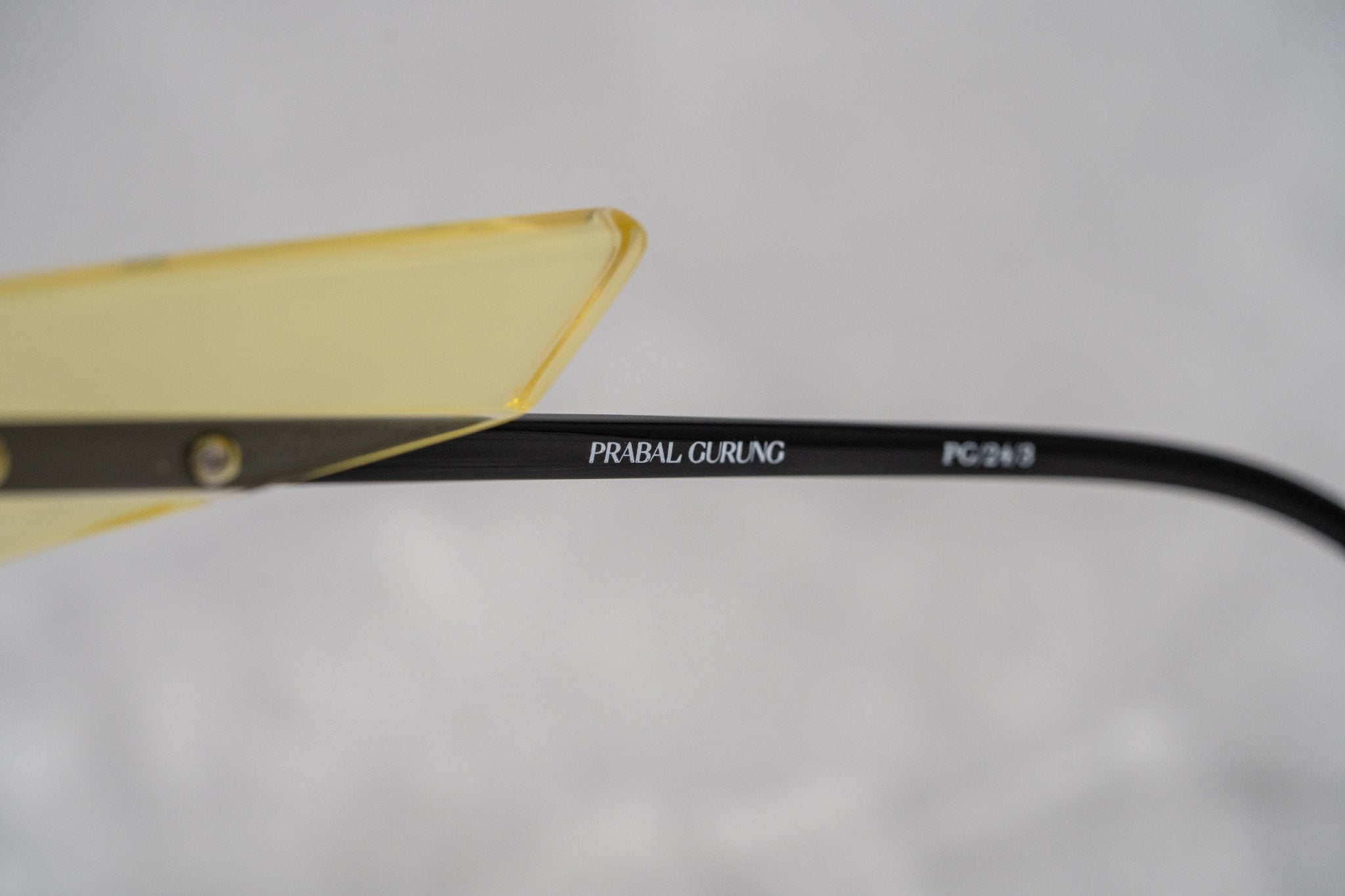 Prabal Gurung Sunglasses Round Ivory and Grey-GR8 Sunglasses