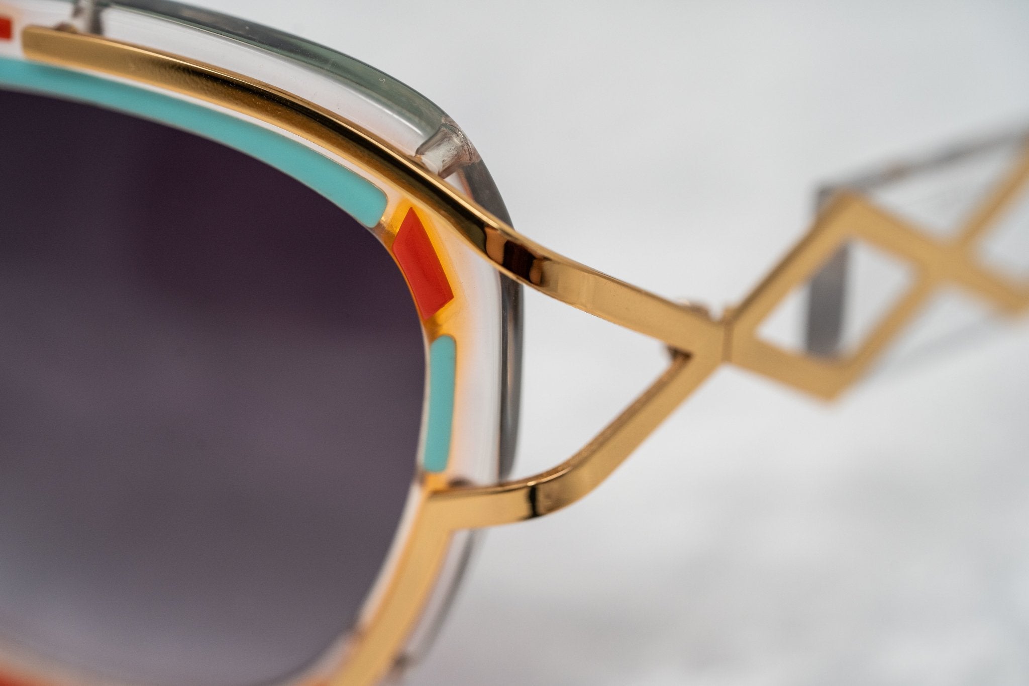 Prabal Gurung Sunglasses Square Red and Grey-GR8 Sunglasses