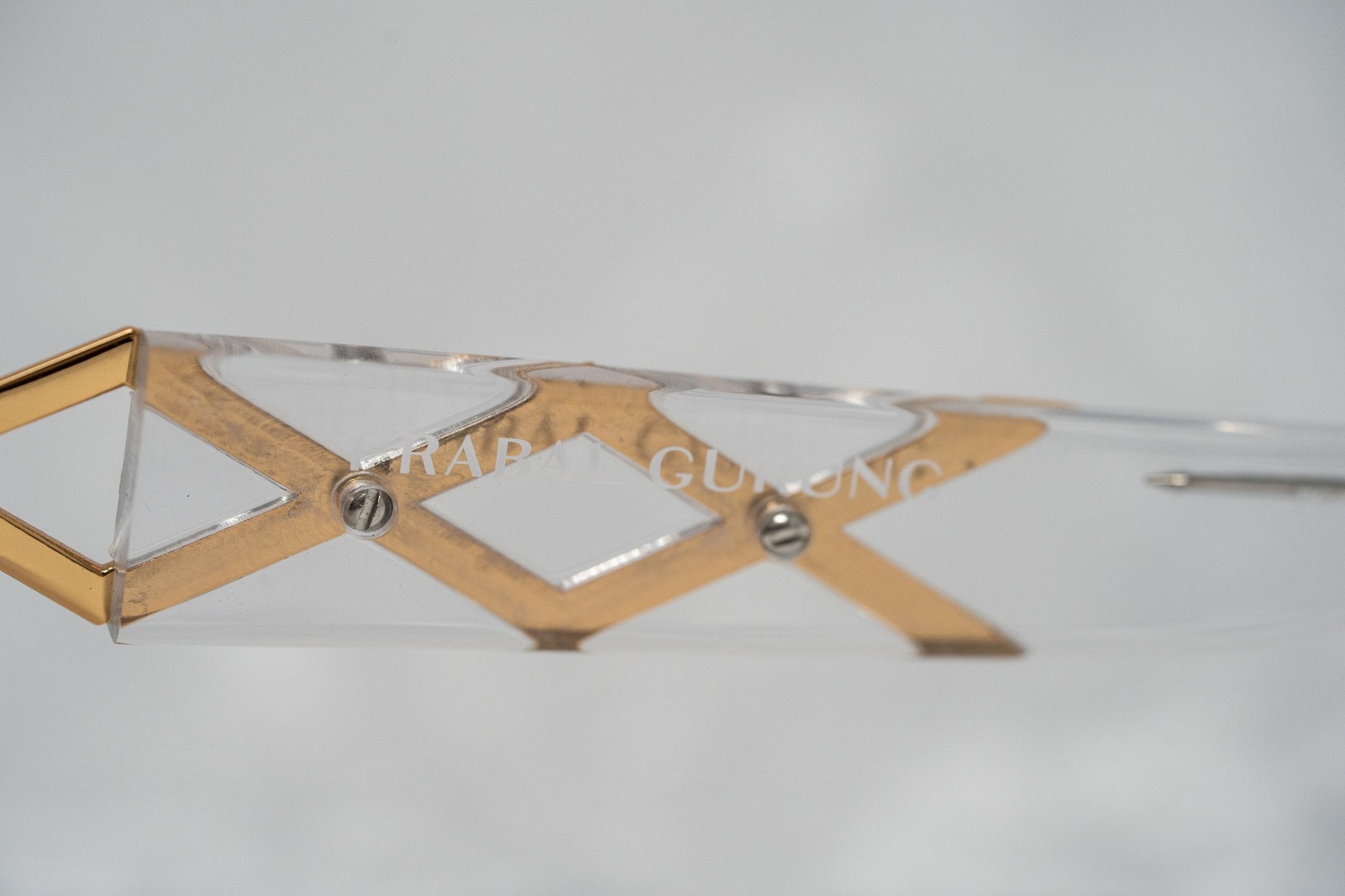 Prabal Gurung Sunglasses Square Red and Grey-GR8 Sunglasses