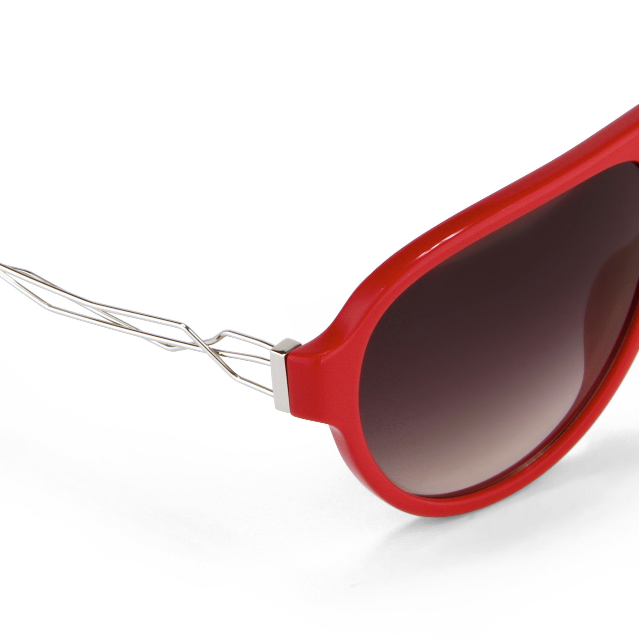Prabal Gurung Sunglasses Red and Grey-GR8 Sunglasses