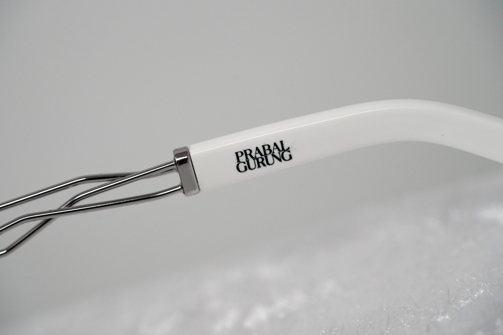 Prabal Gurung Sunglasses White and Grey-GR8 Sunglasses