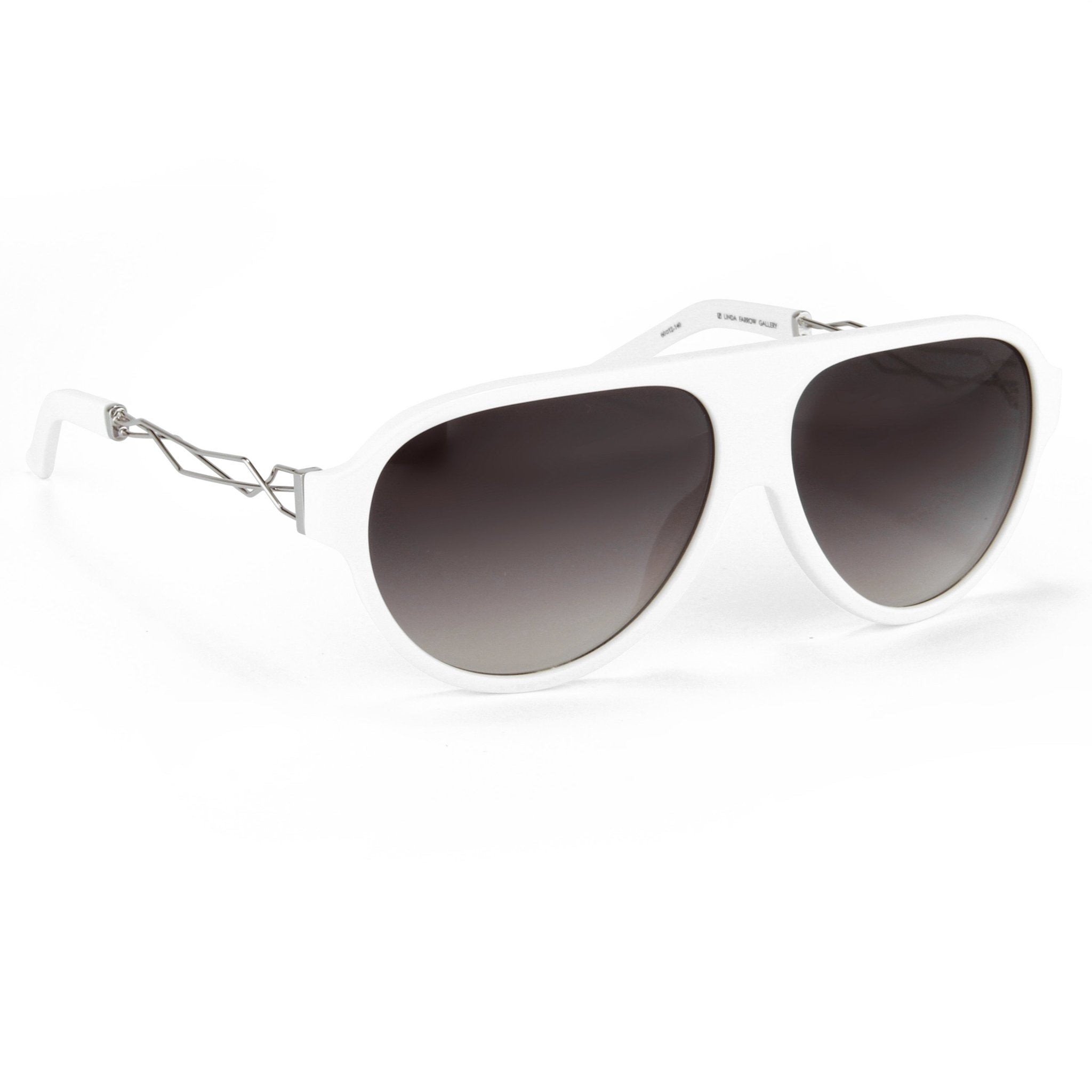 Prabal Gurung Sunglasses White and Grey-GR8 Sunglasses