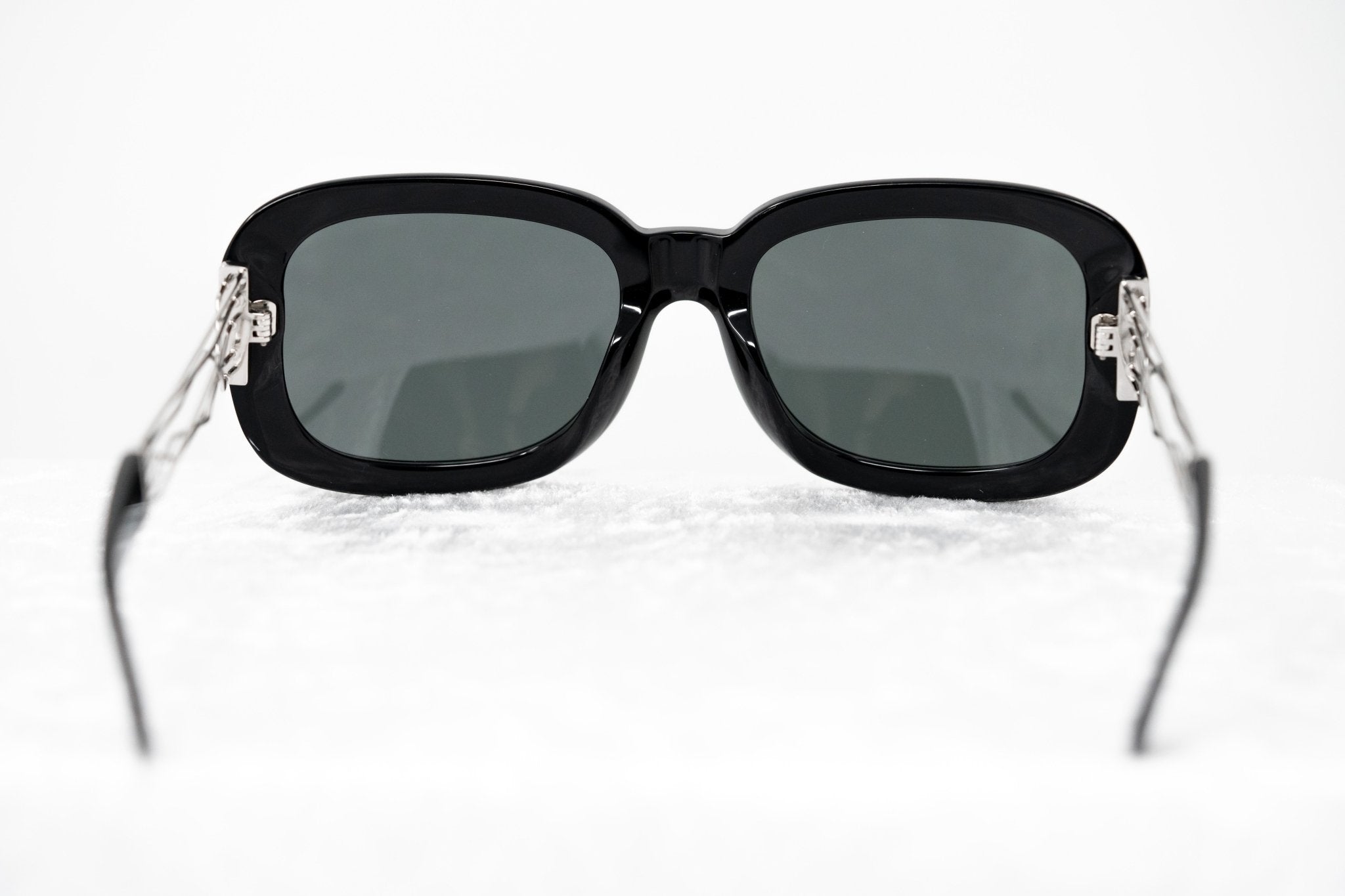 Prabal Gurung Sunglasses Rectangle Black and Grey-GR8 Sunglasses